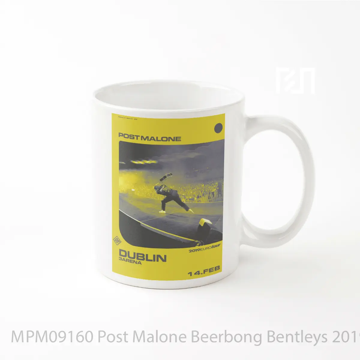 Mug Post Malone Beerbong Bentleys 2019 World Tour Po 15 MPM09160