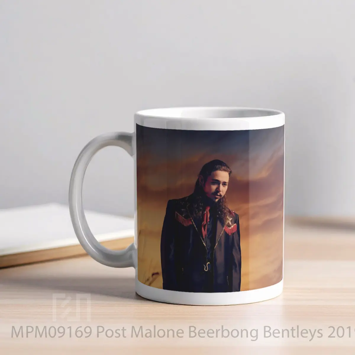 Mug Post Malone Beerbong Bentleys 2019 World Tour Po 23 MPM09169 - All-side / Desain