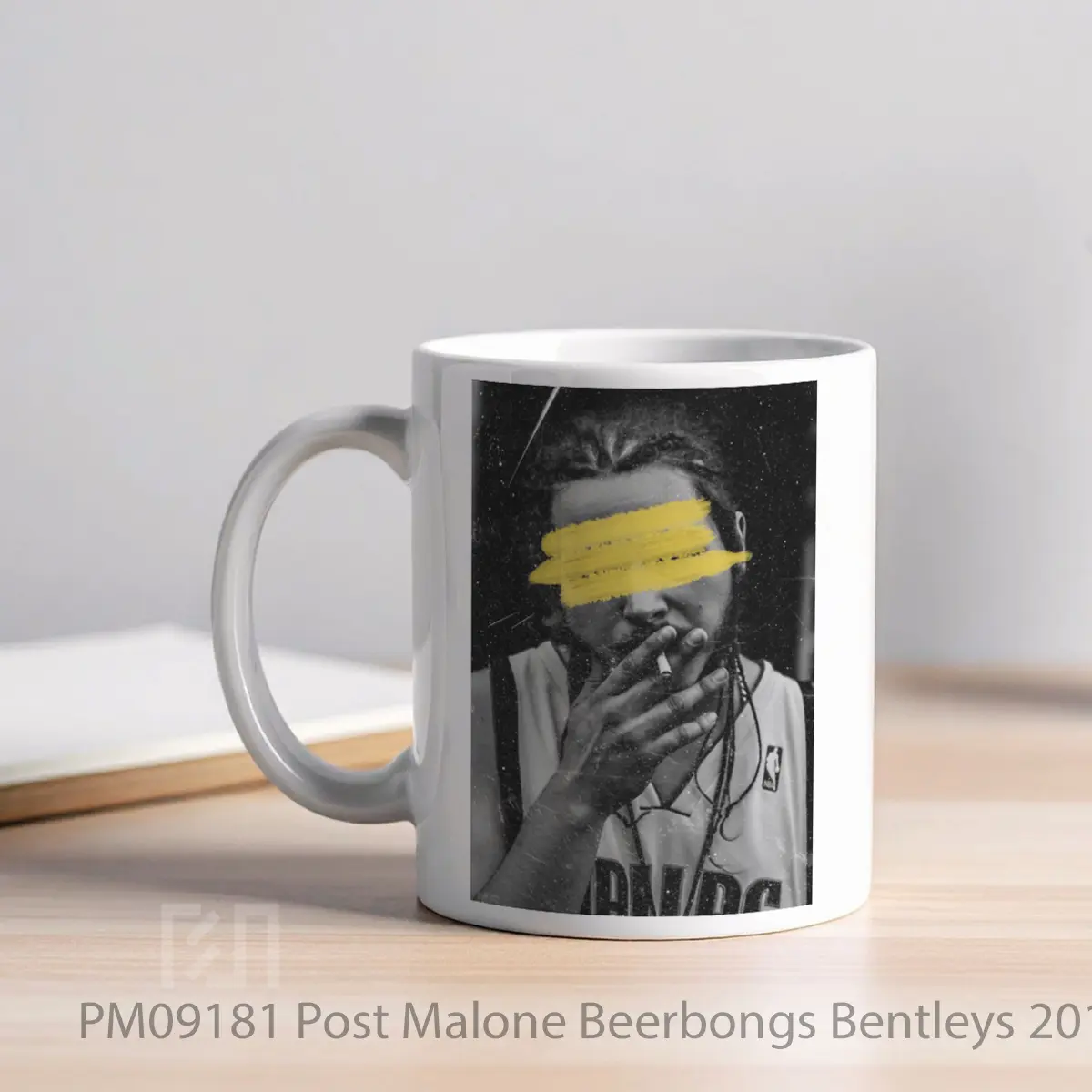 Mug Post Malone Beerbongs Bentleys 2019 World Tour Print 4 MPM09181 - All-side / Desain