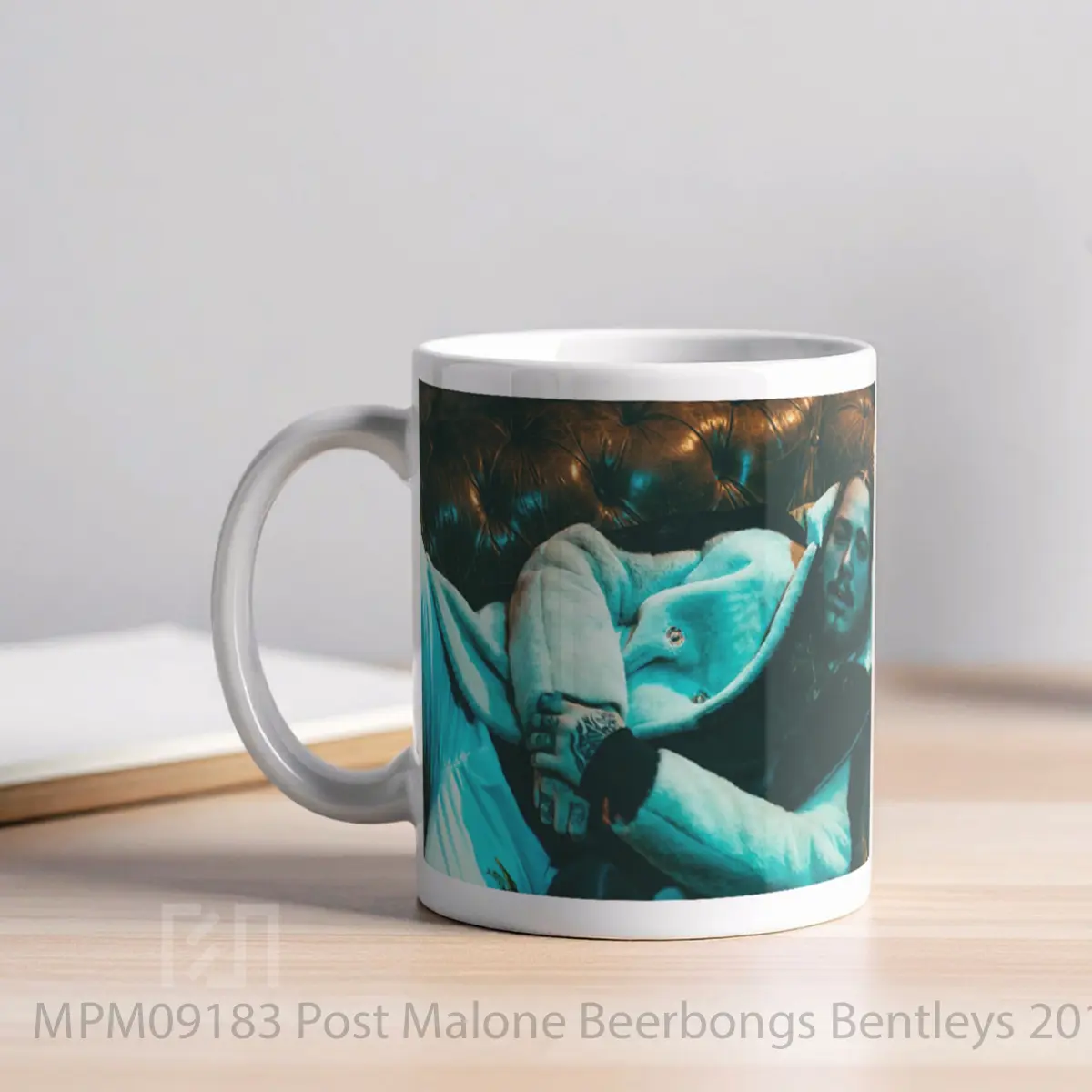 Mug Post Malone Beerbongs Bentleys 2019 World Tour Print 6 MPM09183 - All-side / Desain
