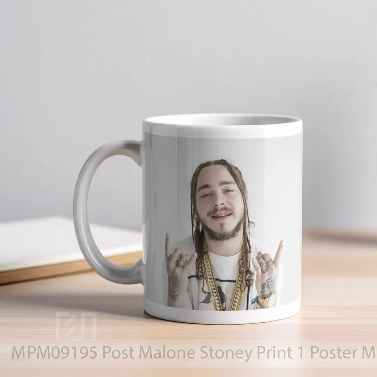 Mug Post Malone Stoney Print 1 MPM09195 - All-side / Desain