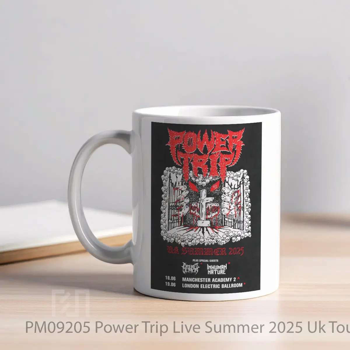Mug Power Trip Live Summer 2025 Uk Tour MPM09205 - All-side / Desain
