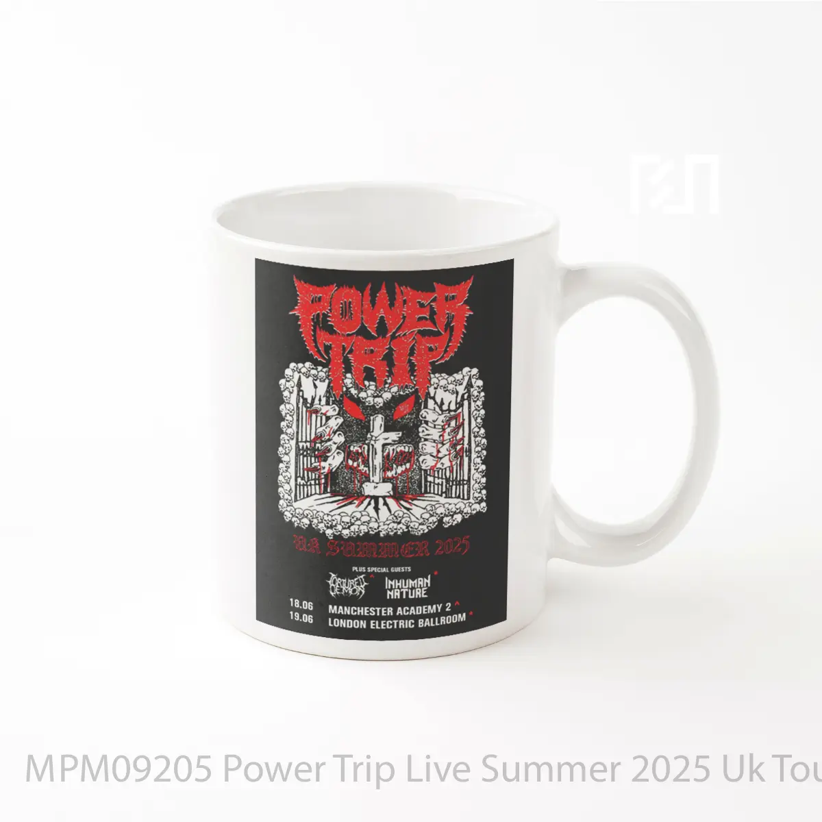 Mug Power Trip Live Summer 2025 Uk Tour MPM09205