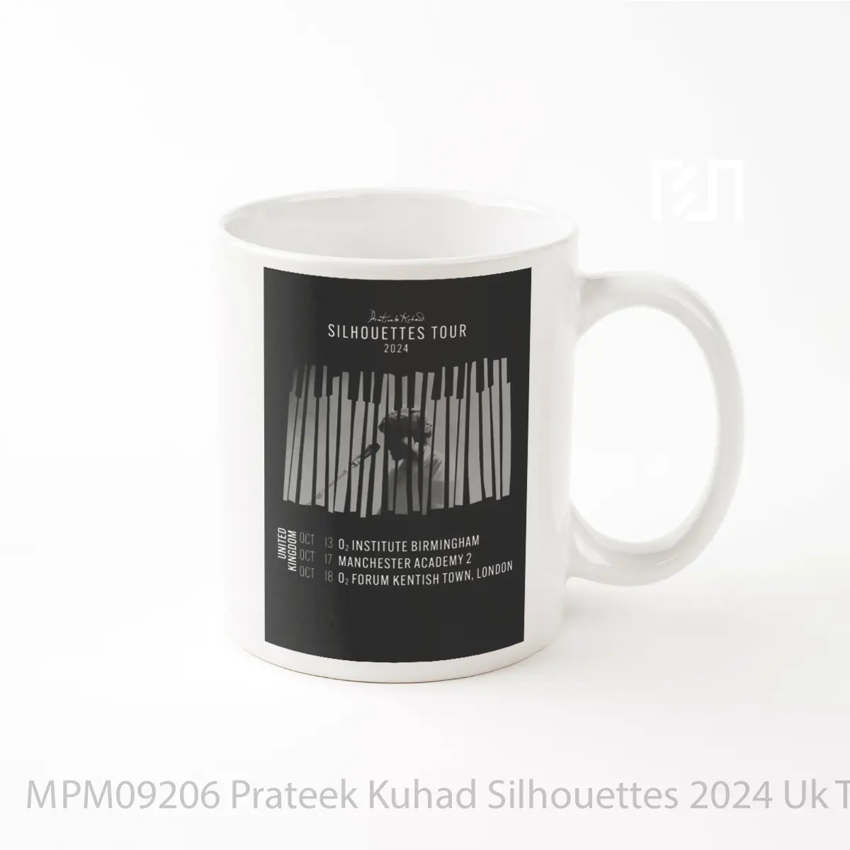 Mug Prateek Kuhad Silhouettes 2024 Uk Tour MPM09206