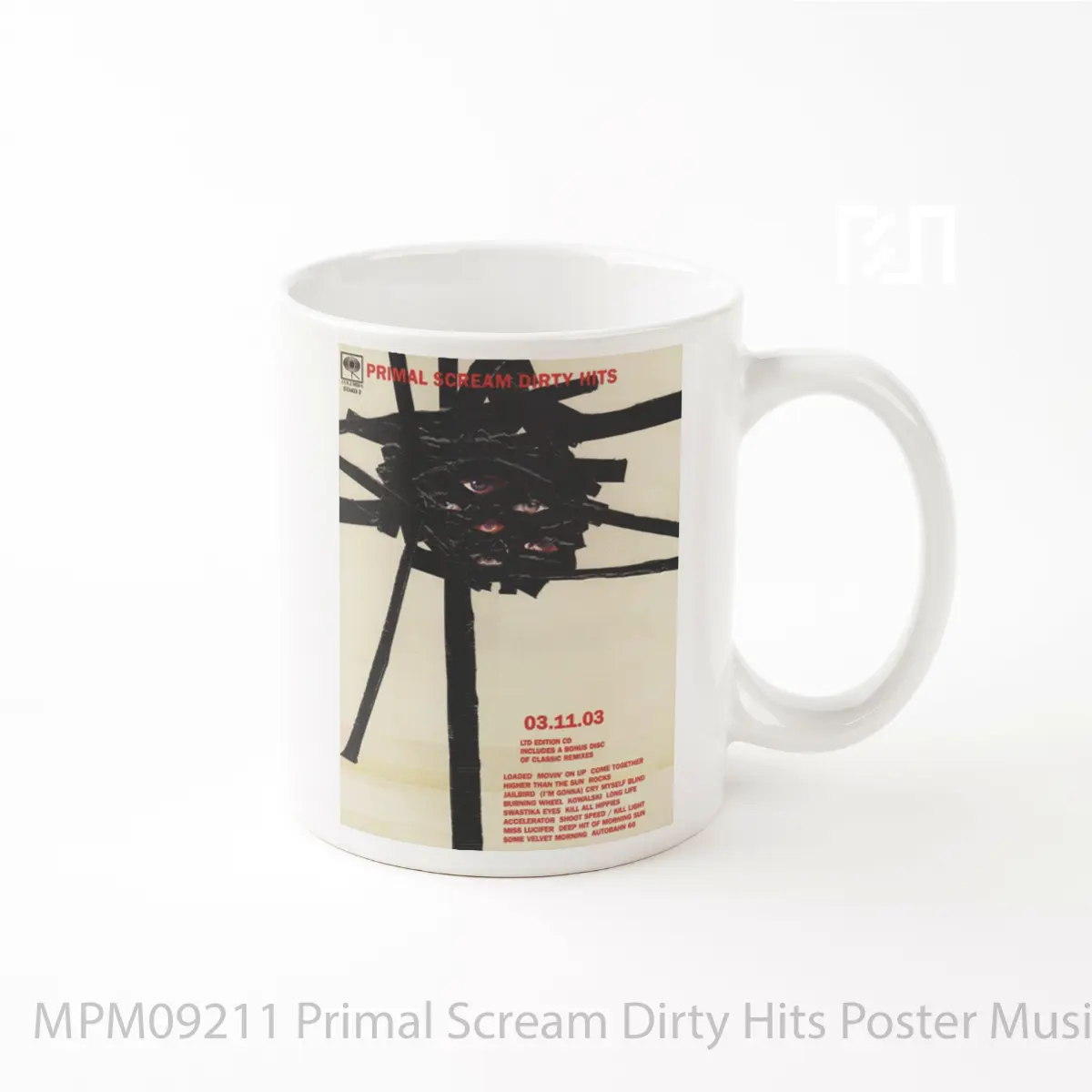 Mug Primal Scream Dirty Hits MPM09211