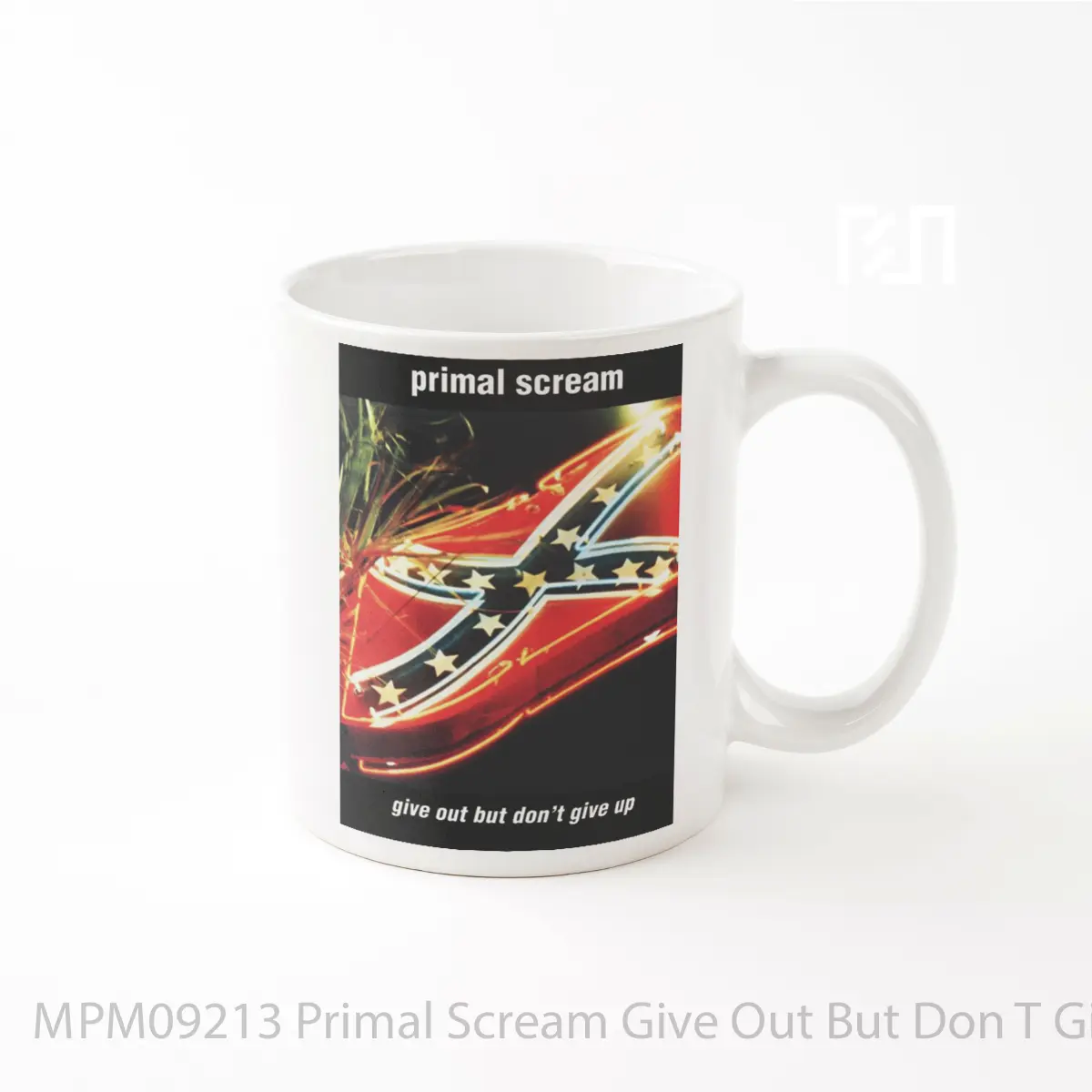 Mug Primal Scream Give Out But Don T Give Up Print 1 MPM09213