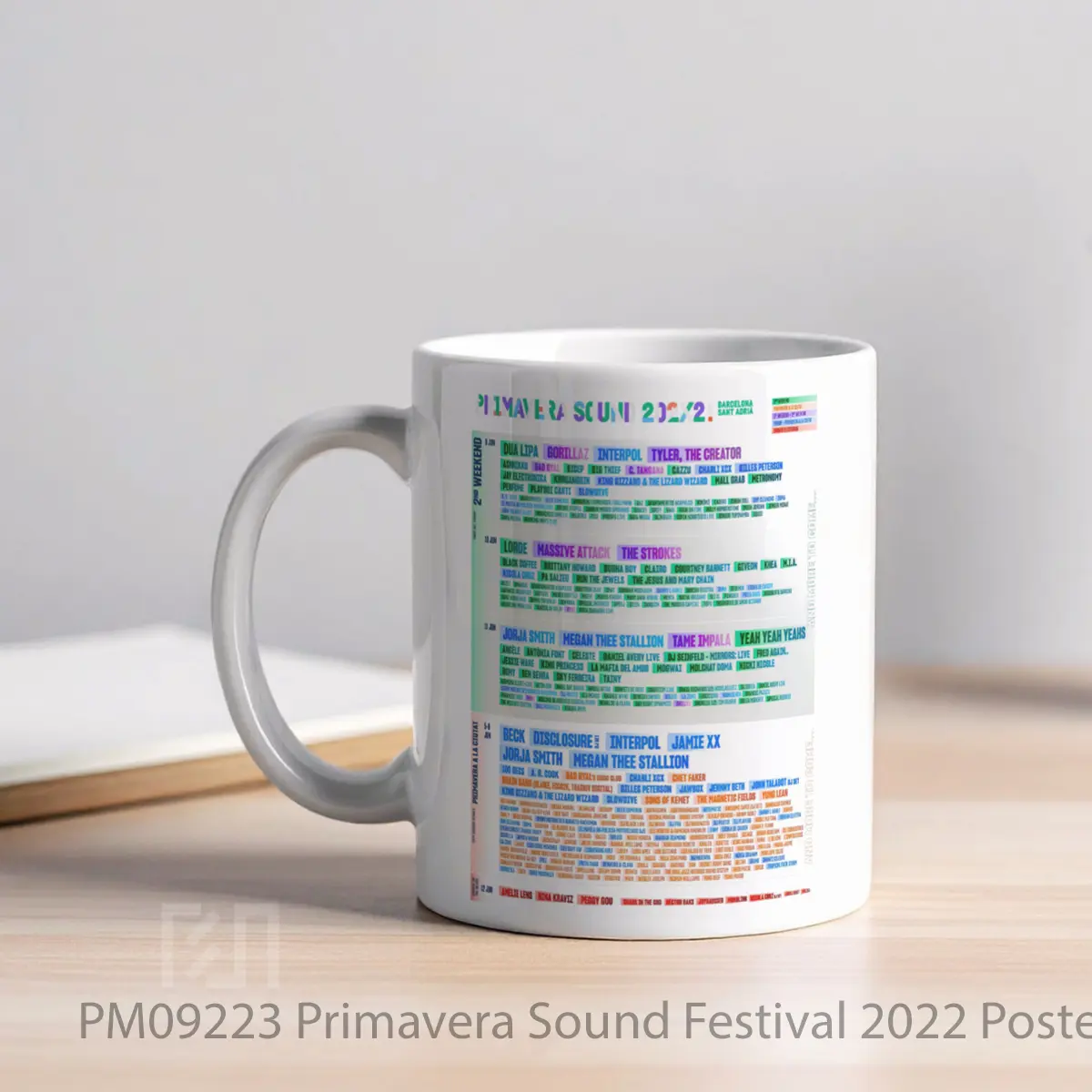 Mug Primavera Sound Festival 2022 MPM09223 - All-side / Desain