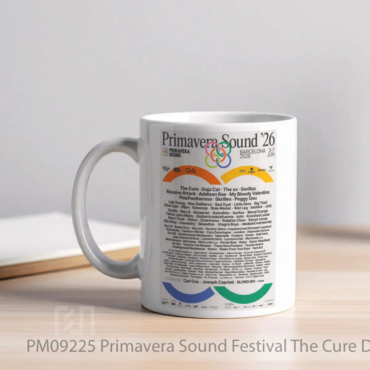 Mug Primavera Sound Festival The Cure Doja Cat The Strokes MPM09225 - All-side / Desain