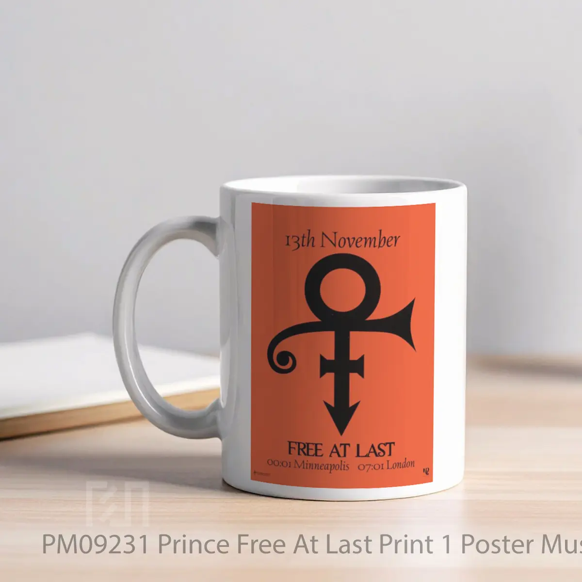 Mug Prince Free At Last Print 1 MPM09231 - All-side / Desain