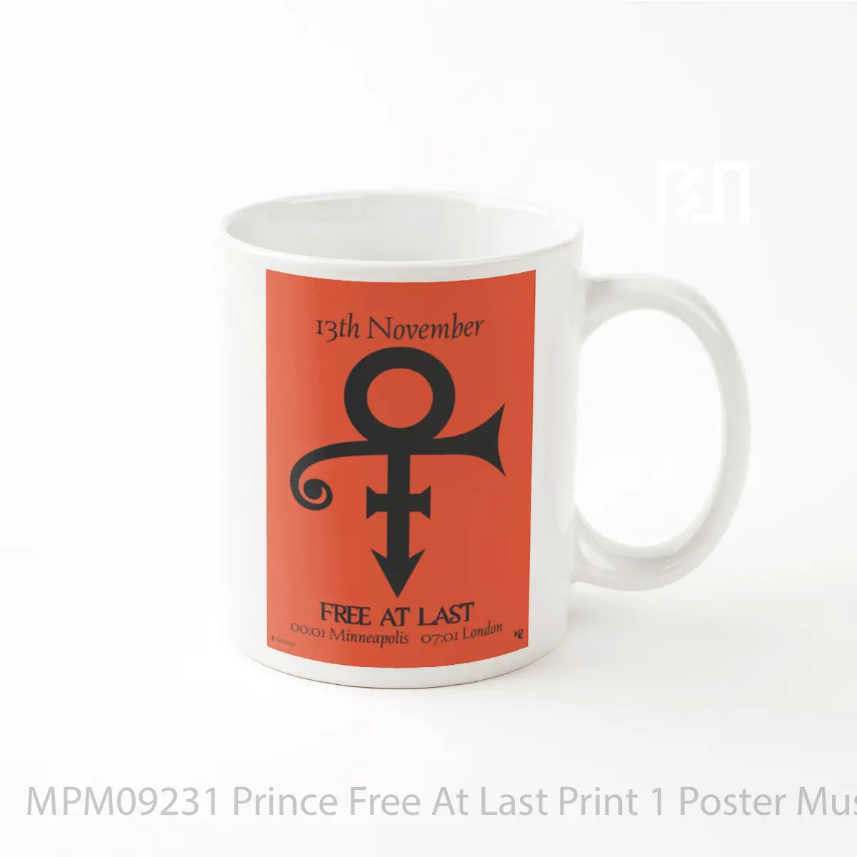 Mug Prince Free At Last Print 1 MPM09231