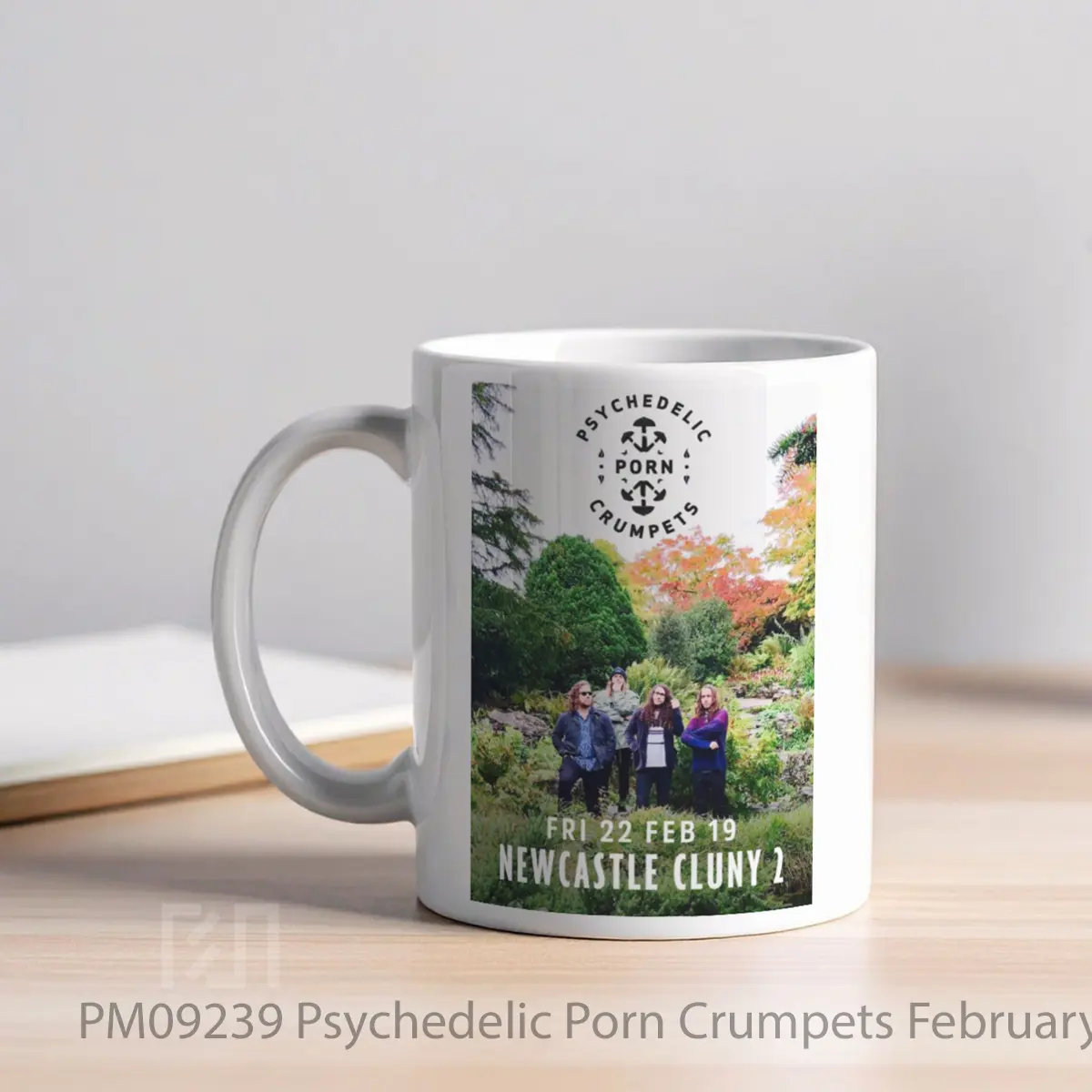 Mug Psychedelic Porn Crumpets February 2019 Tour Newca MPM09239 - All-side / Desain