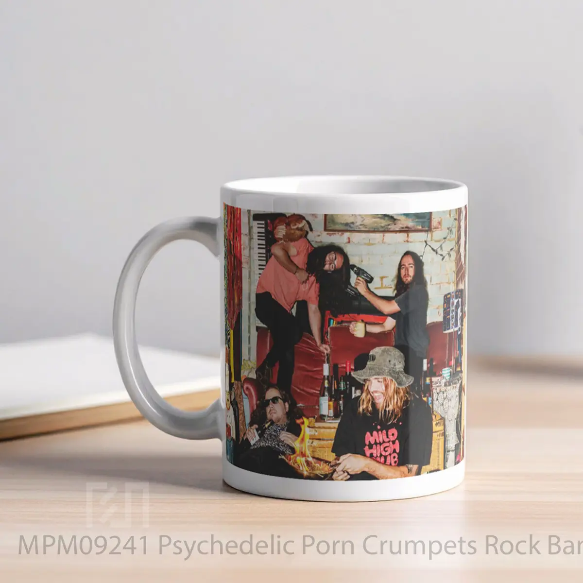 Mug Psychedelic Porn Crumpets Rock Band February 19 To MPM09241 - All-side / Desain