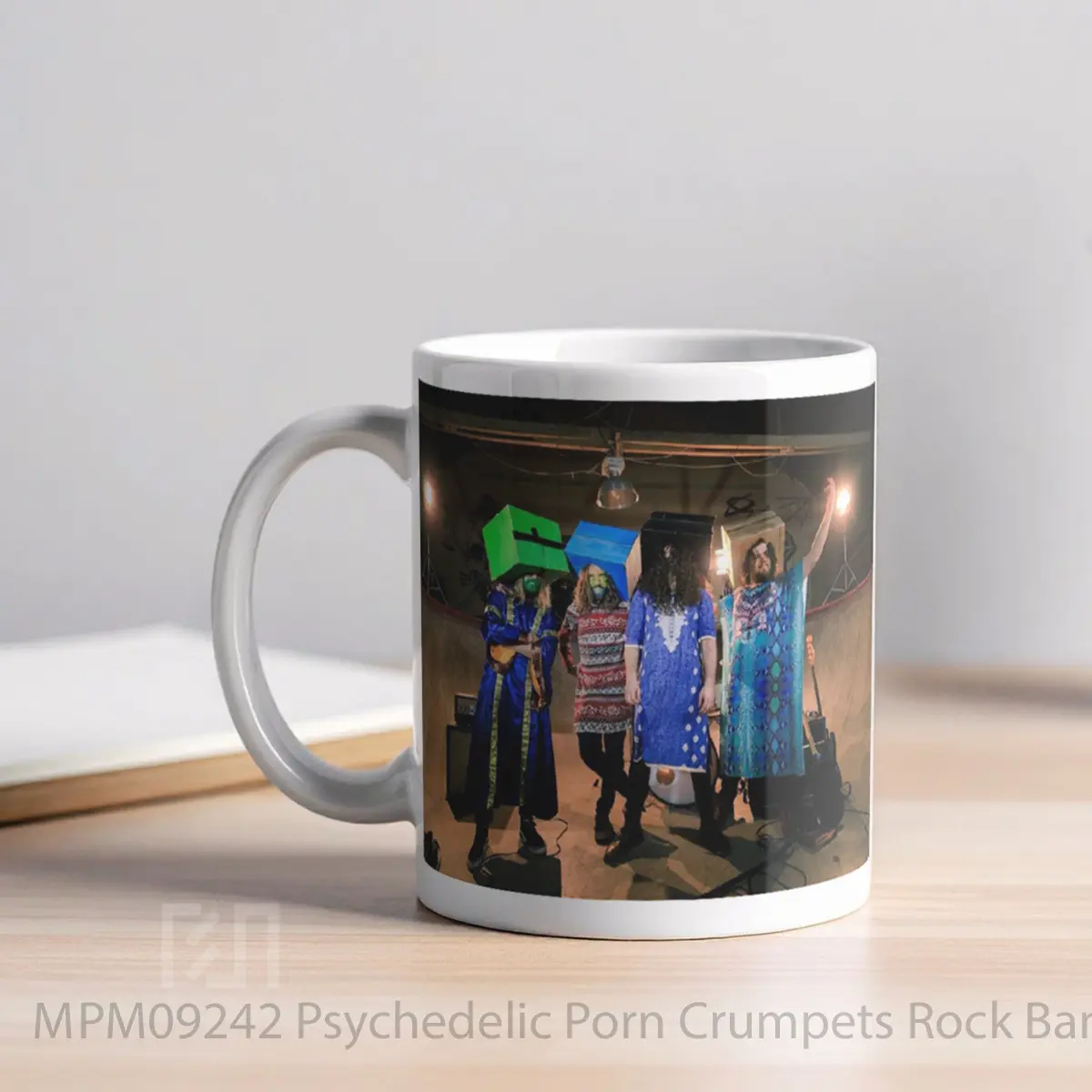 Mug Psychedelic Porn Crumpets Rock Band MPM09242 - All-side / Desain