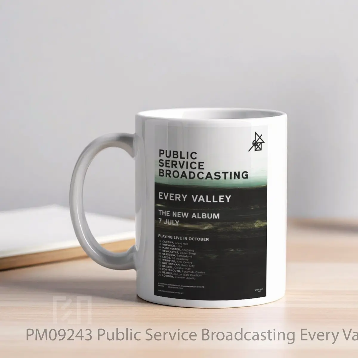 Mug Public Service Broadcasting Every Valley 1 MPM09243 - All-side / Desain