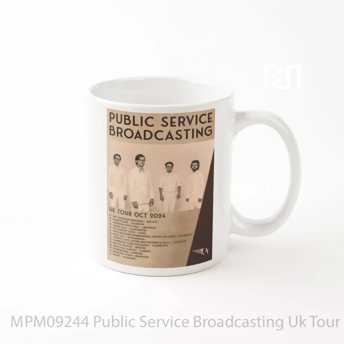 Mug Public Service Broadcasting Uk Tour October 2024 MPM09244