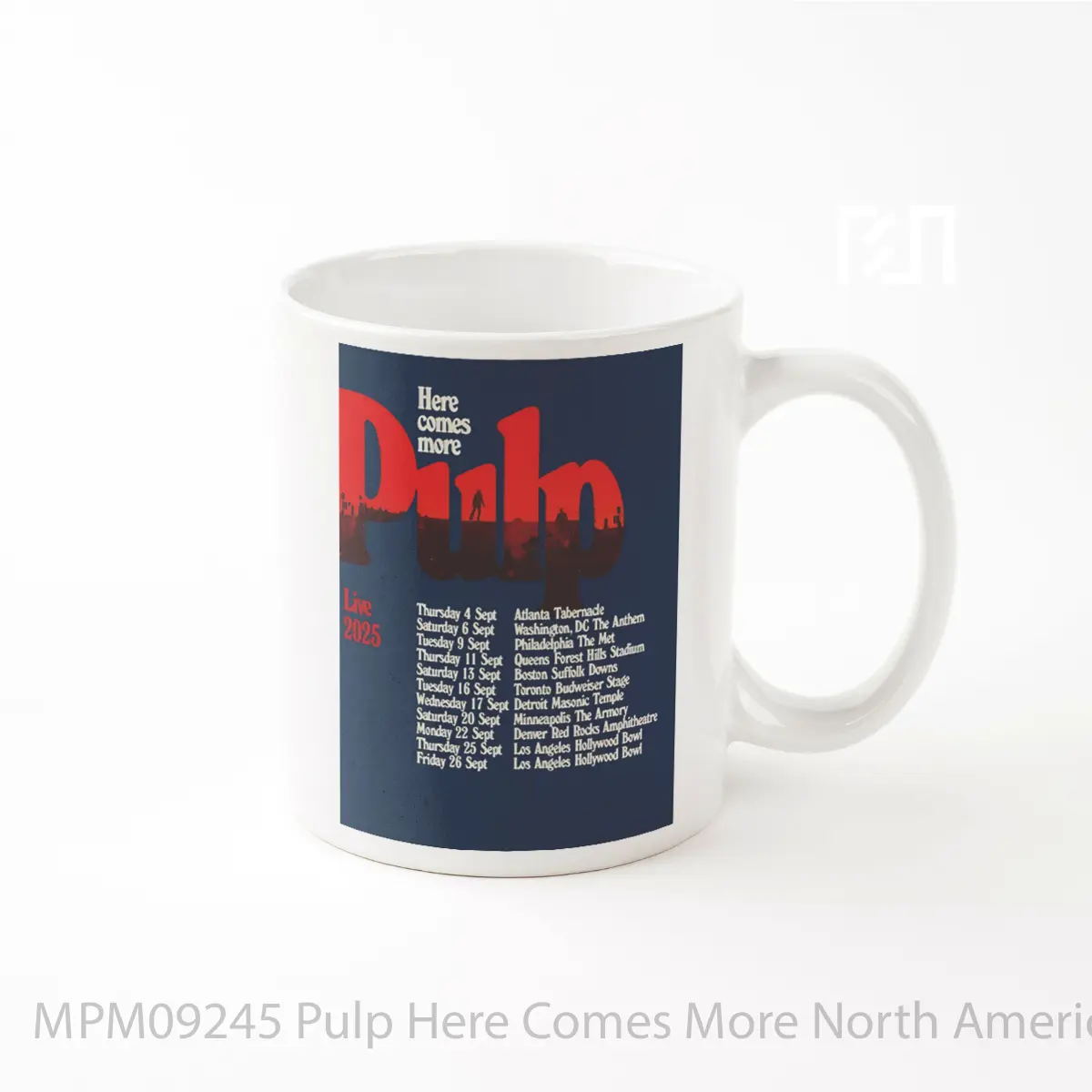 Mug Pulp Here Comes More North America Tour 2025 MPM09245