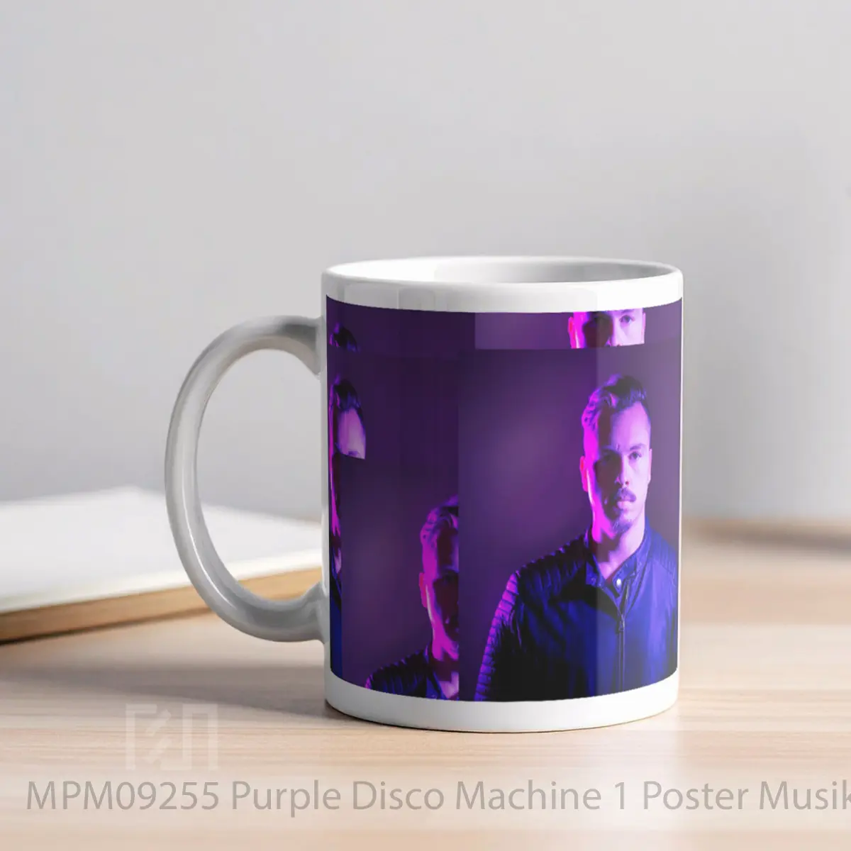 Mug Purple Disco Machine 1 MPM09255 - All-side / Desain