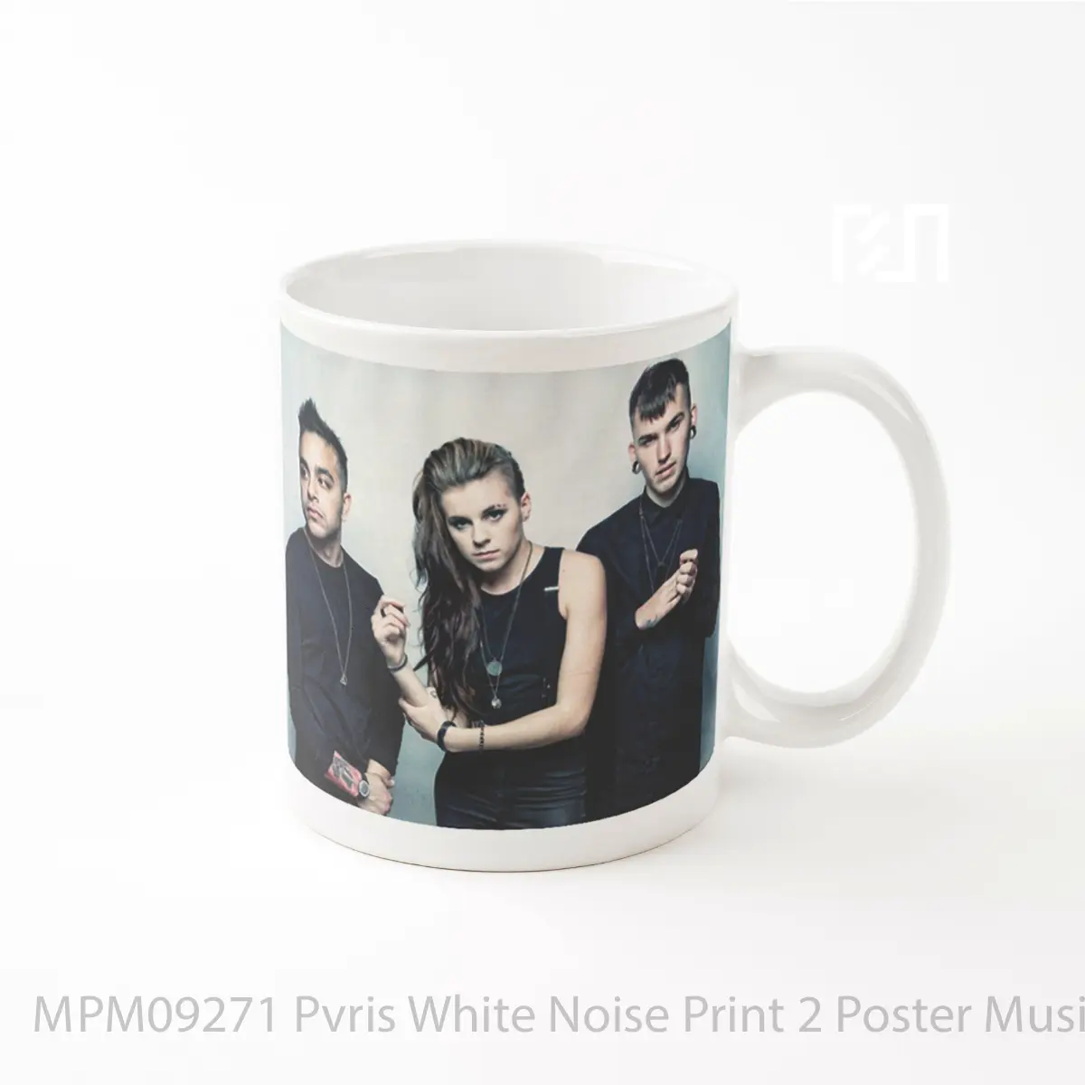 Mug Pvris White Noise Print 2 MPM09271
