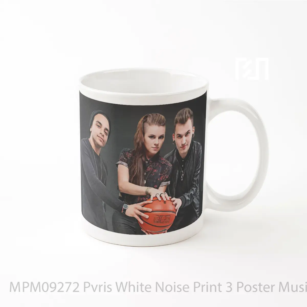 Mug Pvris White Noise Print 3 MPM09272