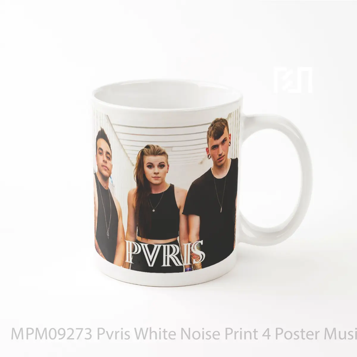 Mug Pvris White Noise Print 4 MPM09273