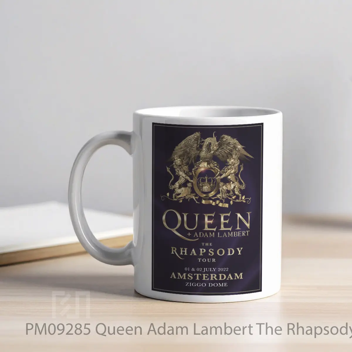 Mug Queen Adam Lambert The Rhapsody Tour 2022 Amsterdam MPM09285 - All-side / Desain