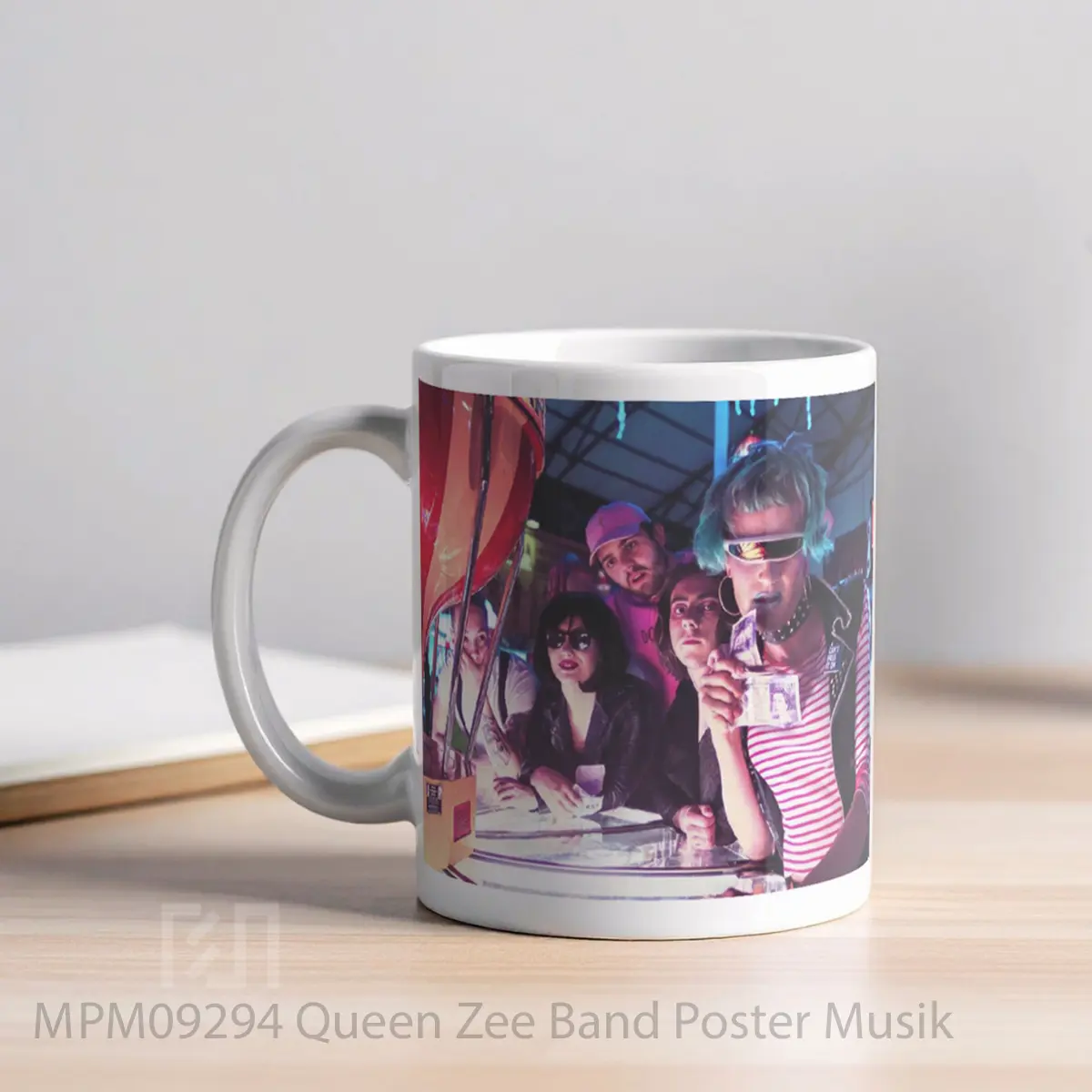 Mug Queen Zee Band MPM09294 - All-side / Desain