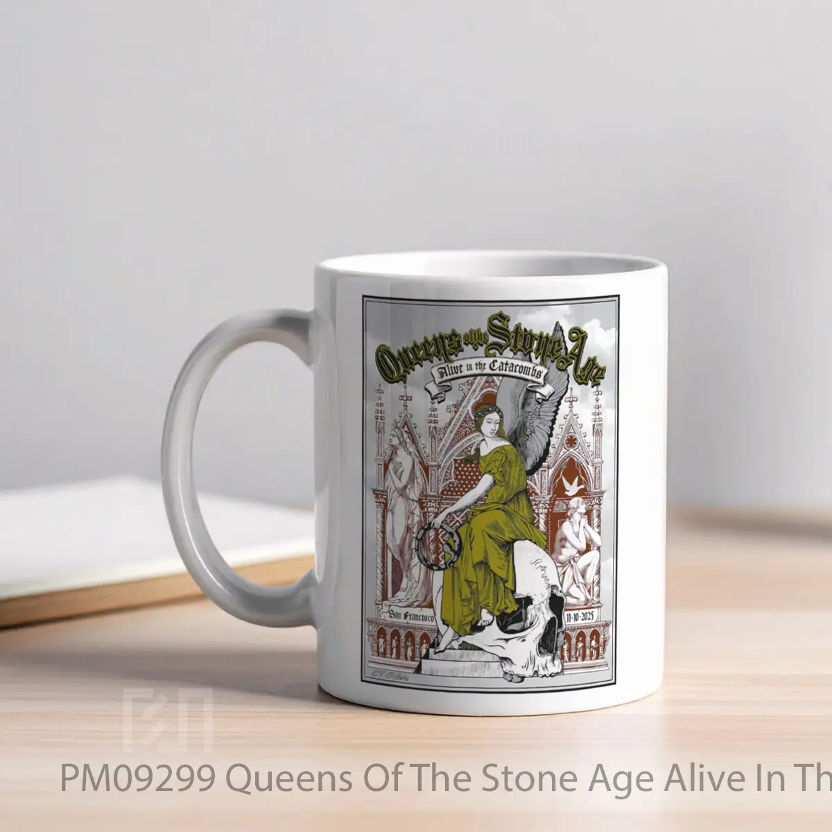 Mug Queens Of The Stone Age Alive In The Catacombs 2026 3 MPM09299 - All-side / Desain