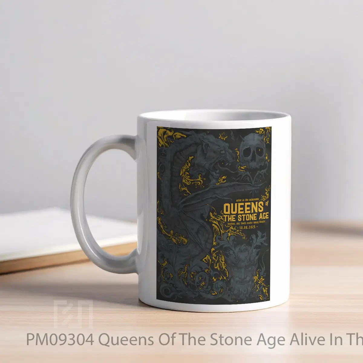 Mug Queens Of The Stone Age Alive In The Catacombs 2026 Tour 1 1 MPM09304 - All-side / Desain