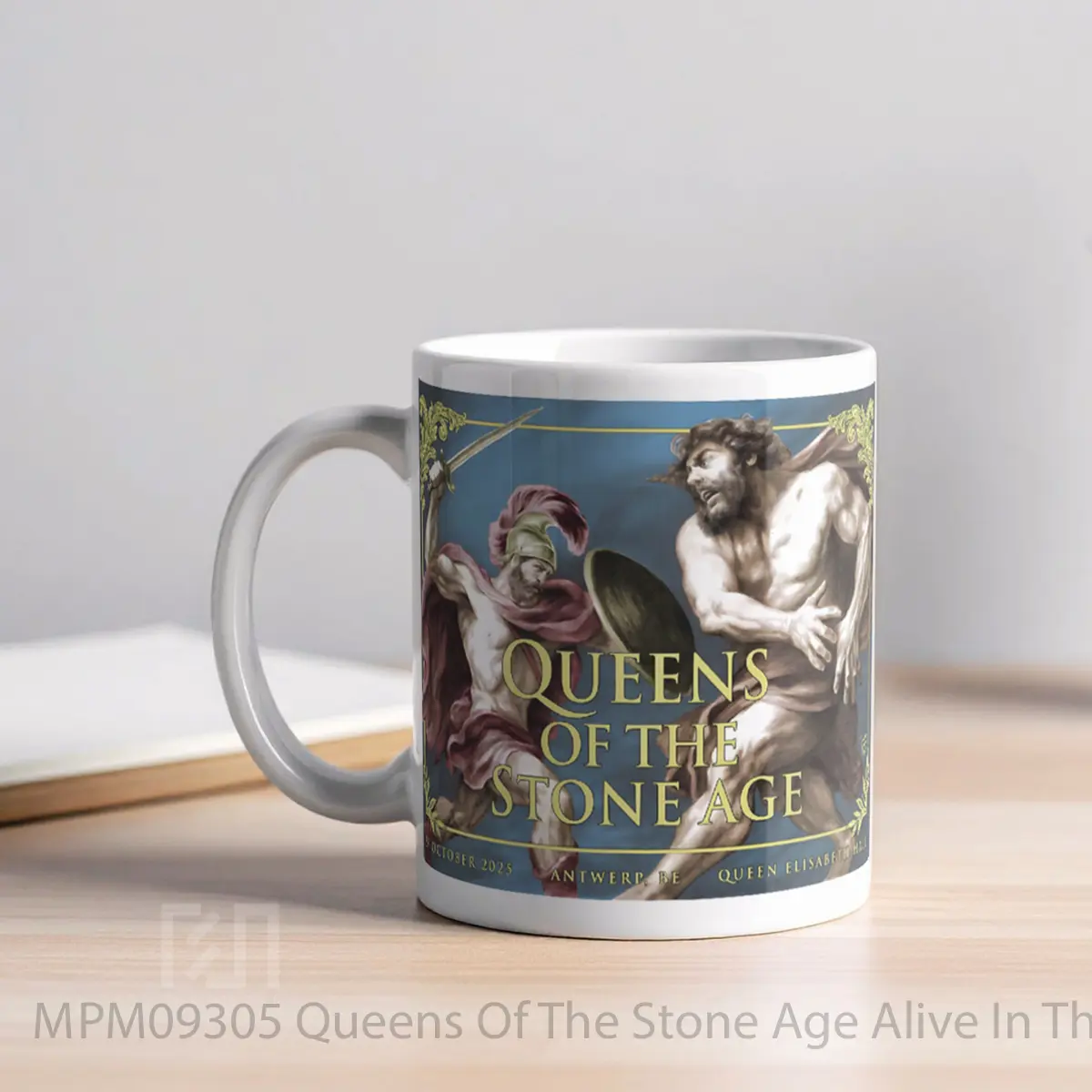 Mug Queens Of The Stone Age Alive In The Catacombs 2026 Tour 1 MPM09305 - All-side / Desain