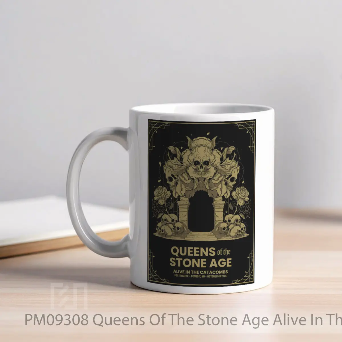 Mug Queens Of The Stone Age Alive In The Catacombs 2026 Tour 3 1 MPM09308 - All-side / Desain