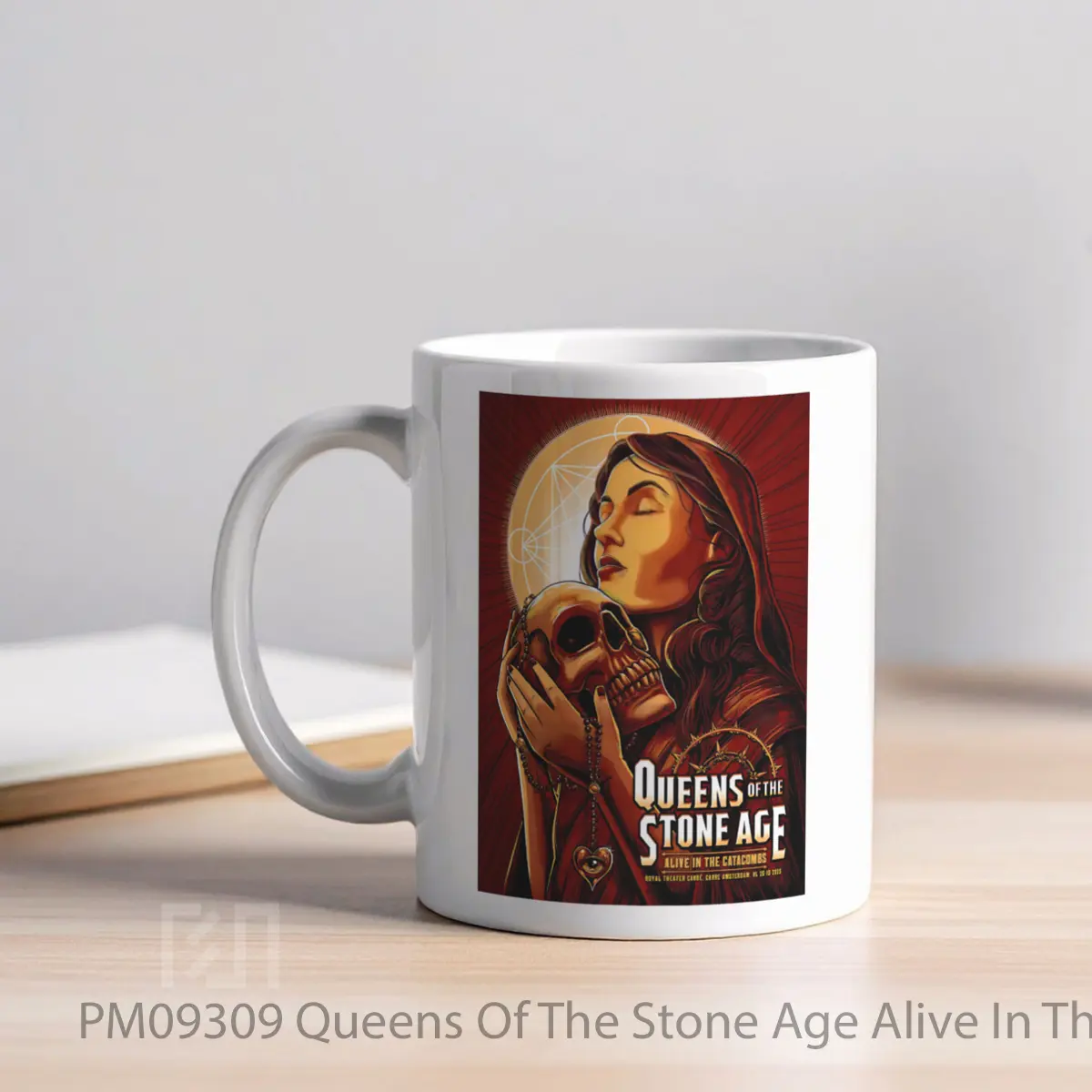 Mug Queens Of The Stone Age Alive In The Catacombs 2026 Tour 3 MPM09309 - All-side / Desain