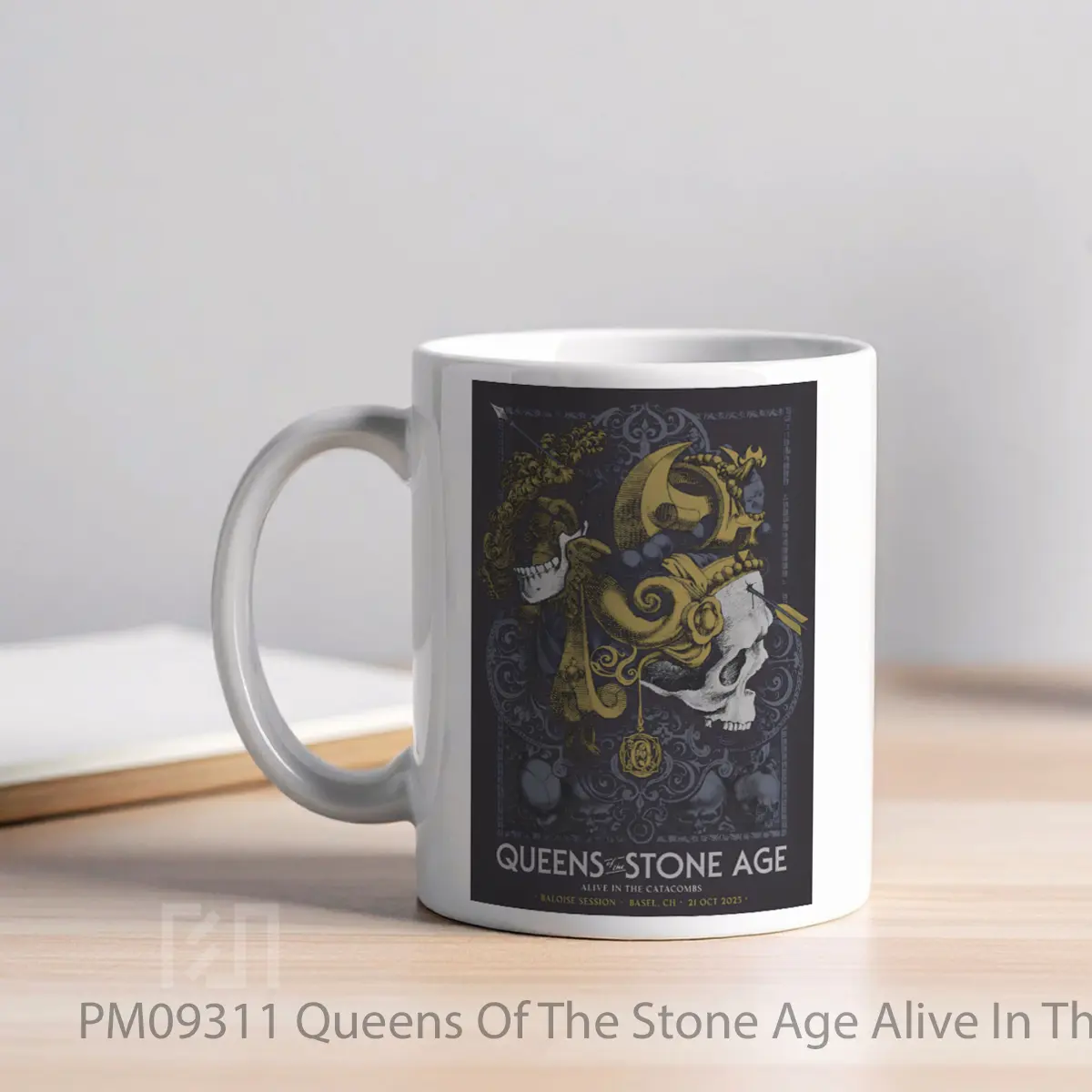 Mug Queens Of The Stone Age Alive In The Catacombs 2026 Tour 4 MPM09311 - All-side / Desain