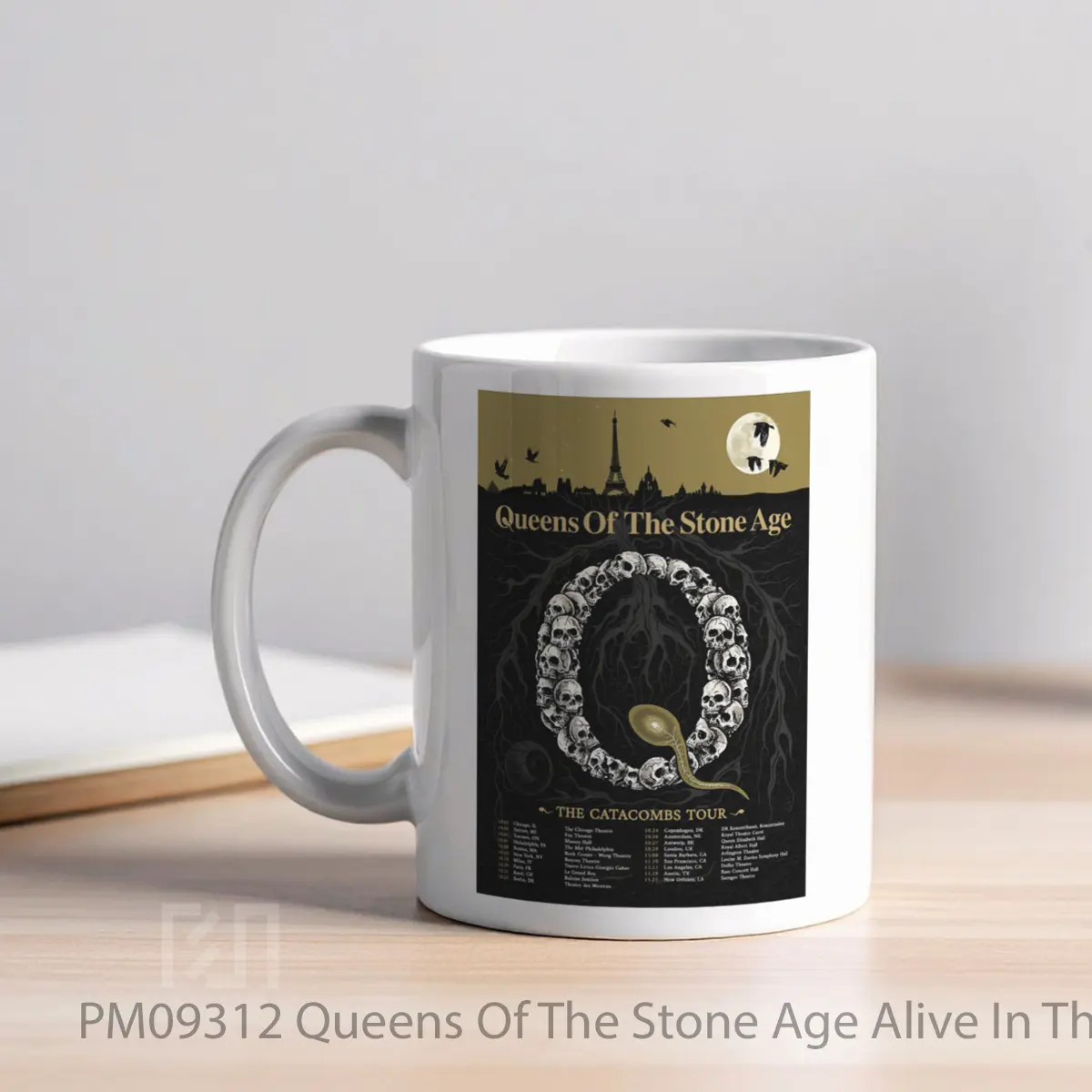 Mug Queens Of The Stone Age Alive In The Catacombs 2026 Tour 5 MPM09312 - All-side / Desain