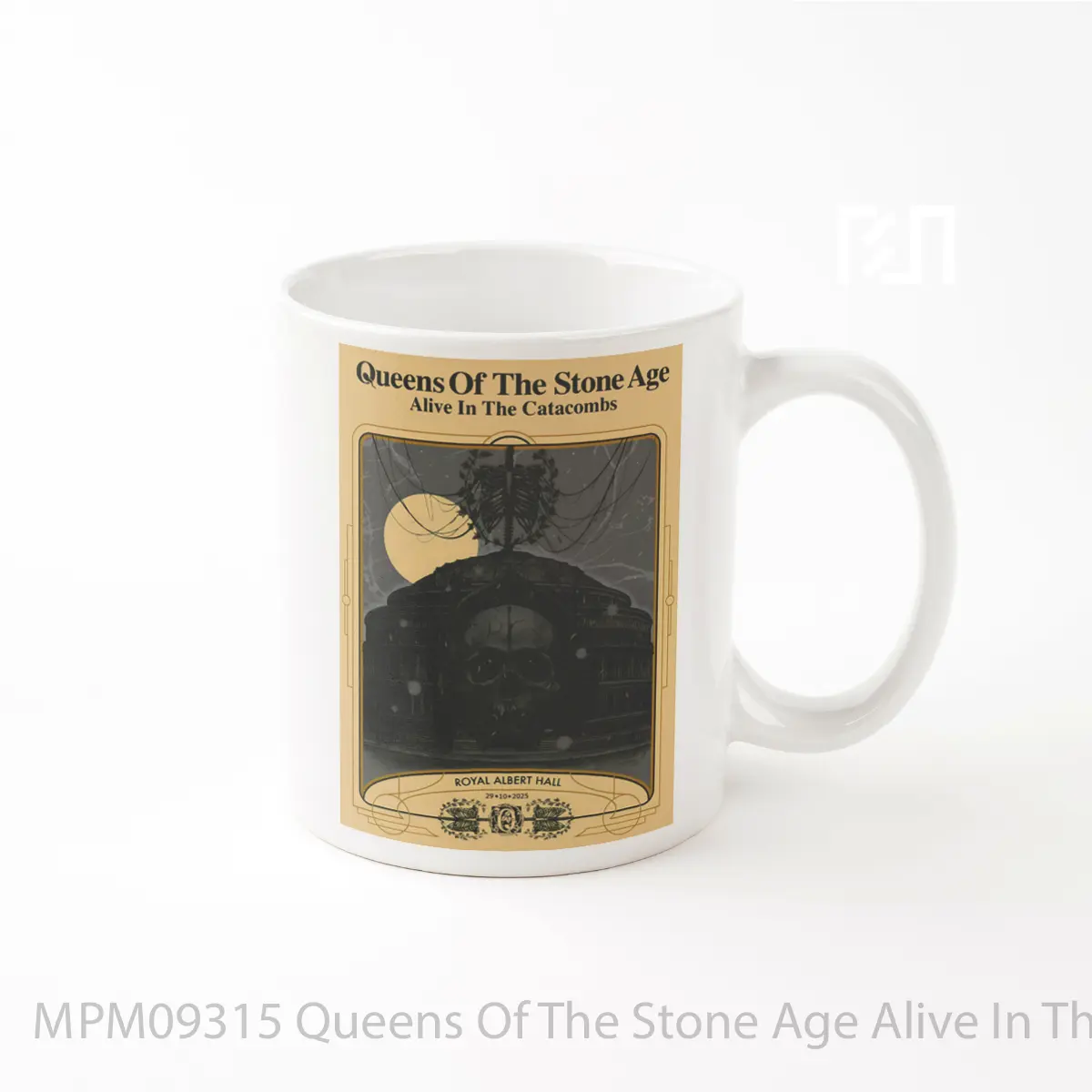 Mug Queens Of The Stone Age Alive In The Catacombs Uk Tour 2023 MPM09315