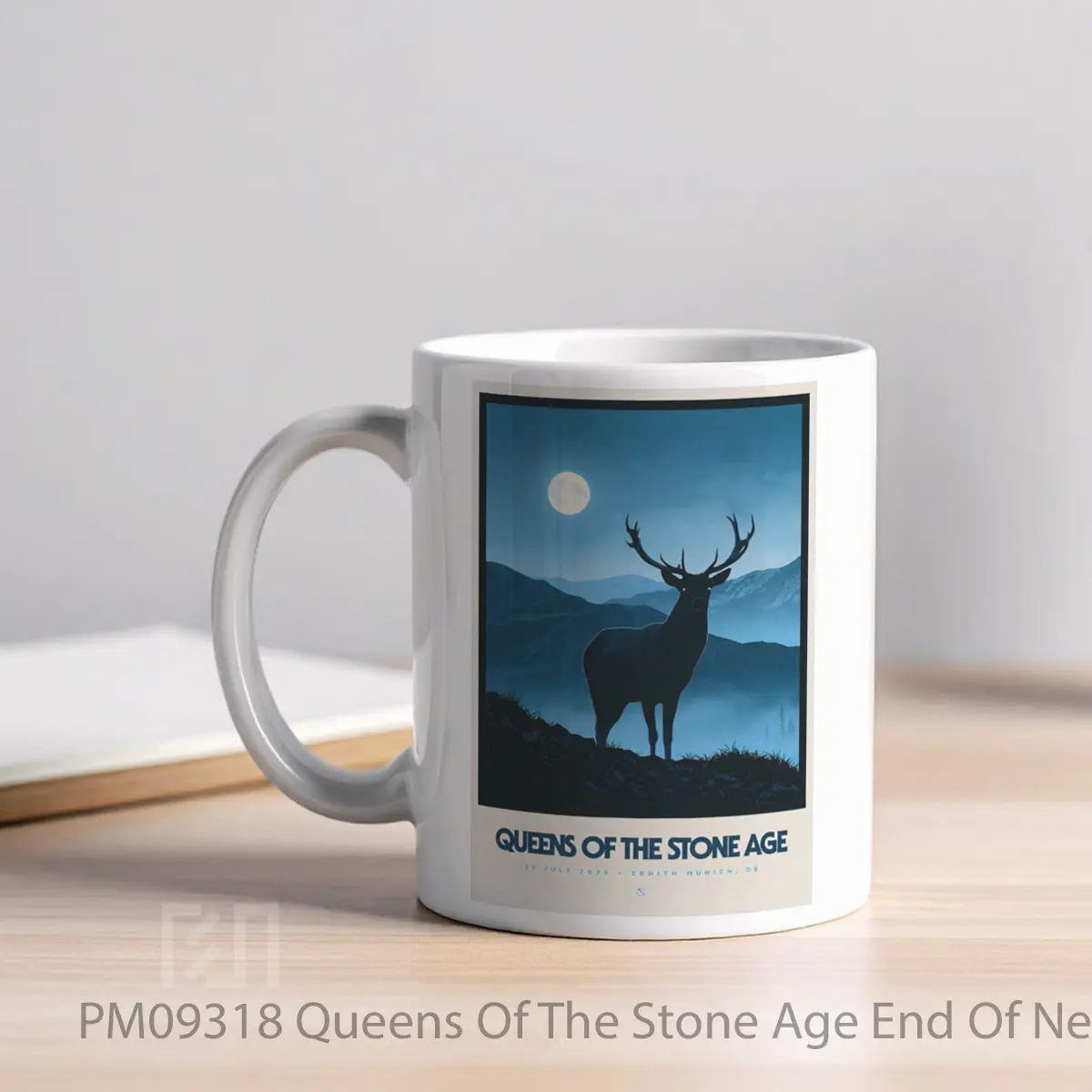 Mug Queens Of The Stone Age End Of Nero 2025 Tour Munich MPM09318 - All-side / Desain