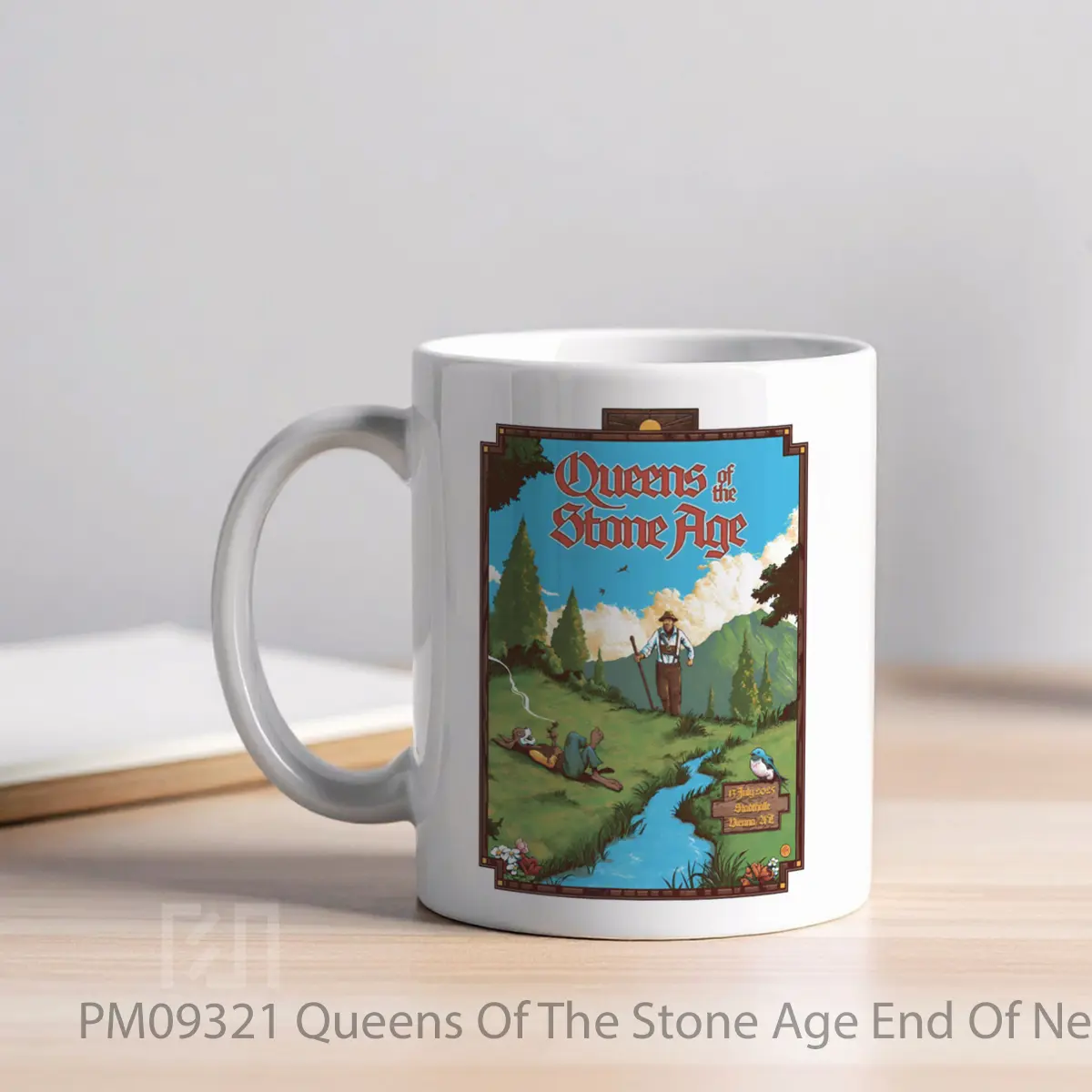 Mug Queens Of The Stone Age End Of Nero 2025 Tour MPM09321 - All-side / Desain