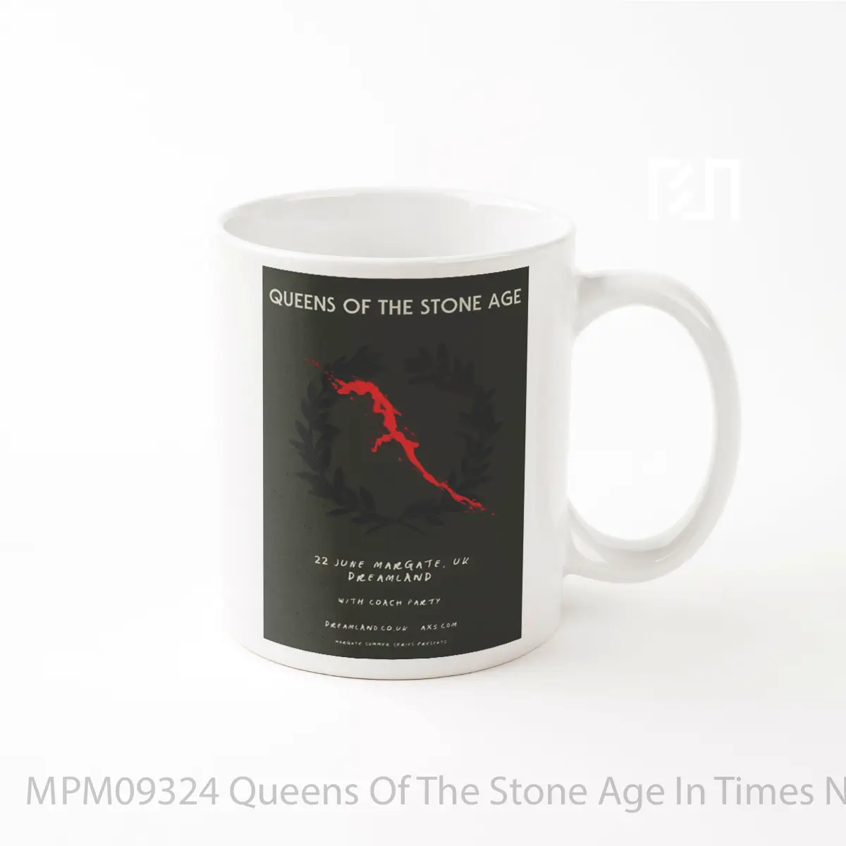 Mug Queens Of The Stone Age In Times New Roman Tour 2023 MPM09324