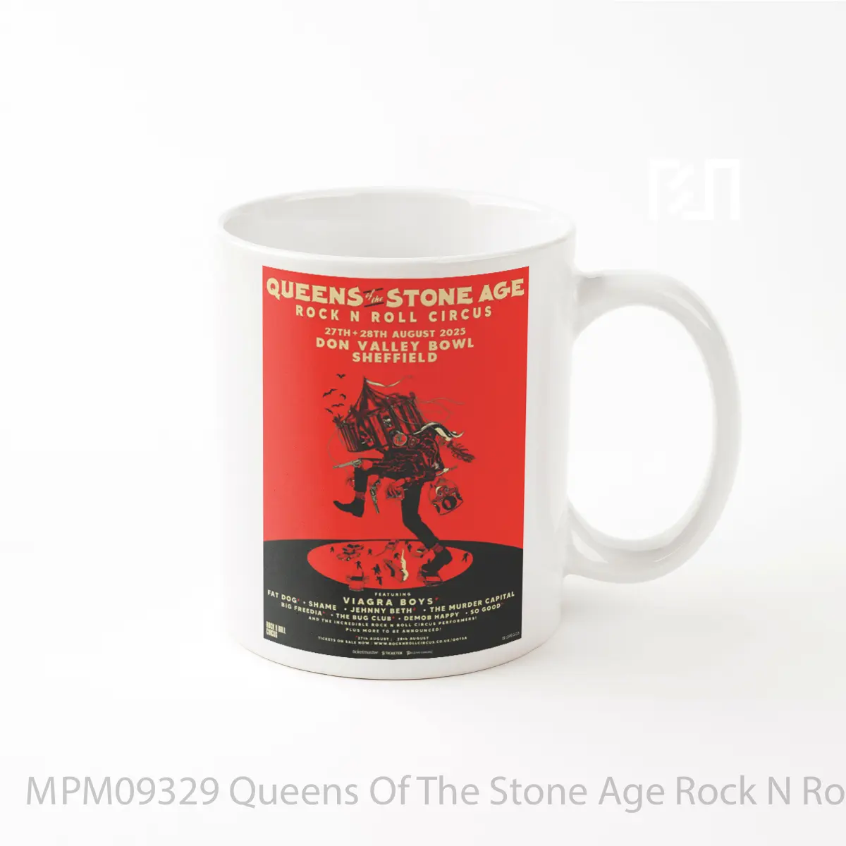Mug Queens Of The Stone Age Rock N Roll Circus Sheffield 2025 MPM09329