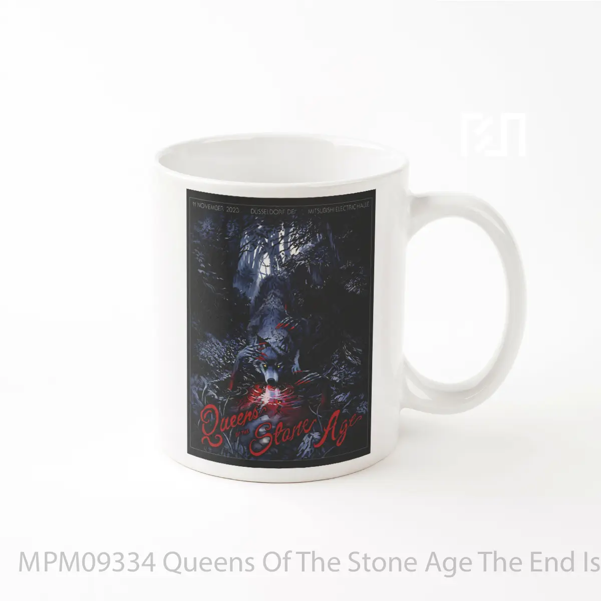 Mug Queens Of The Stone Age The End Is Nero 2023 Tour 1 MPM09334