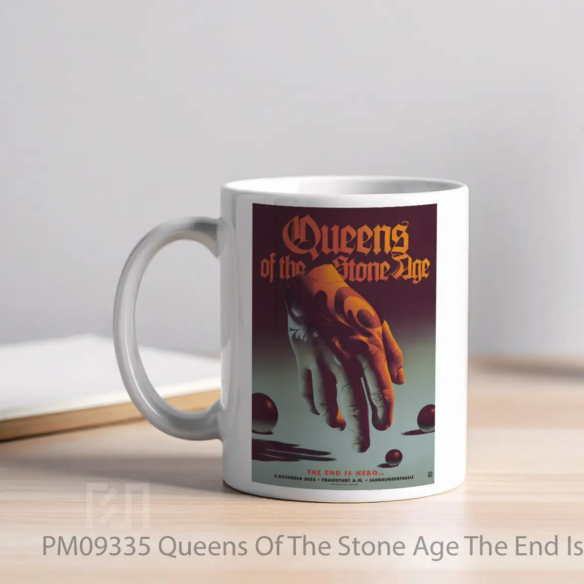 Mug Queens Of The Stone Age The End Is Nero 2023 Tour 2 MPM09335 - All-side / Desain