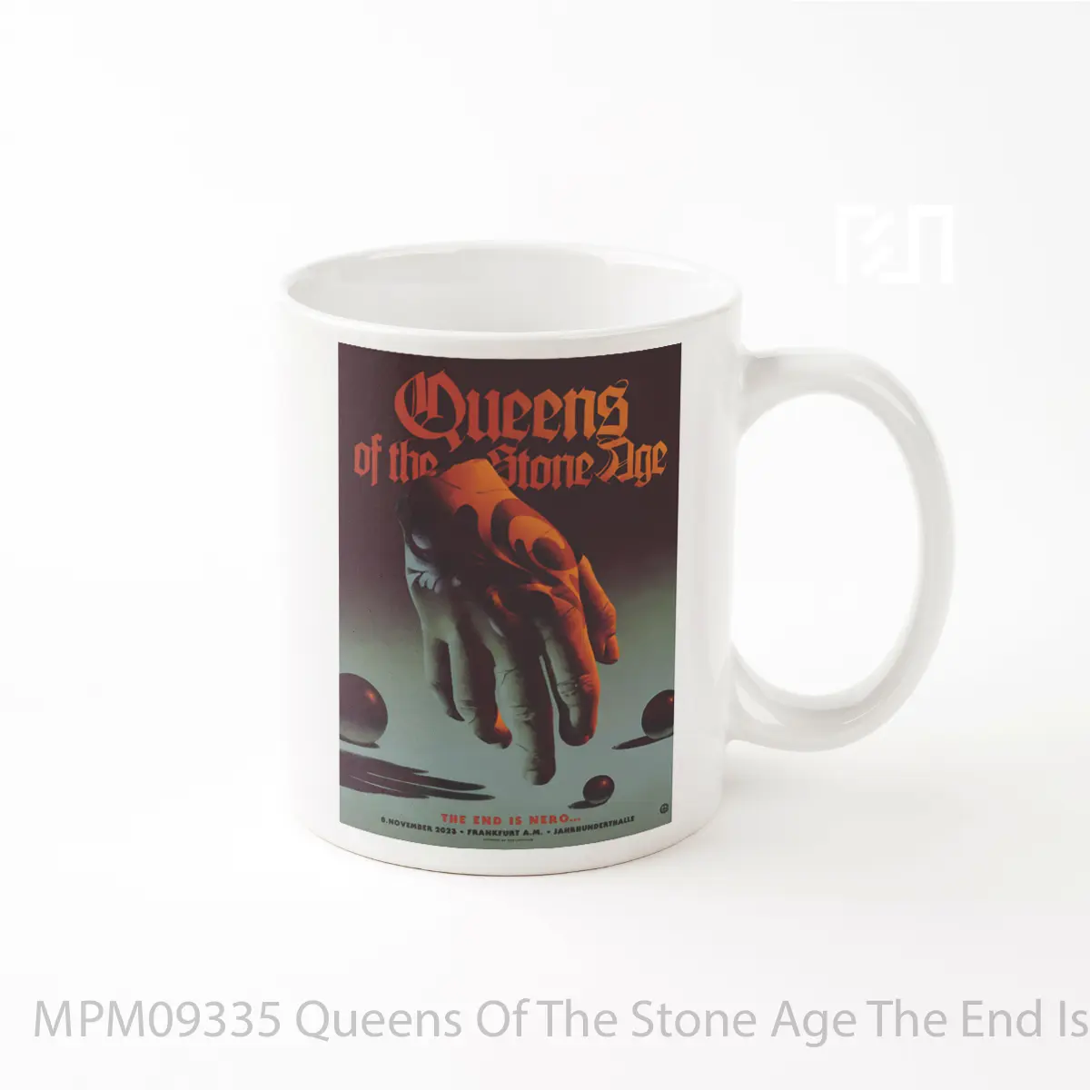 Mug Queens Of The Stone Age The End Is Nero 2023 Tour 2 MPM09335