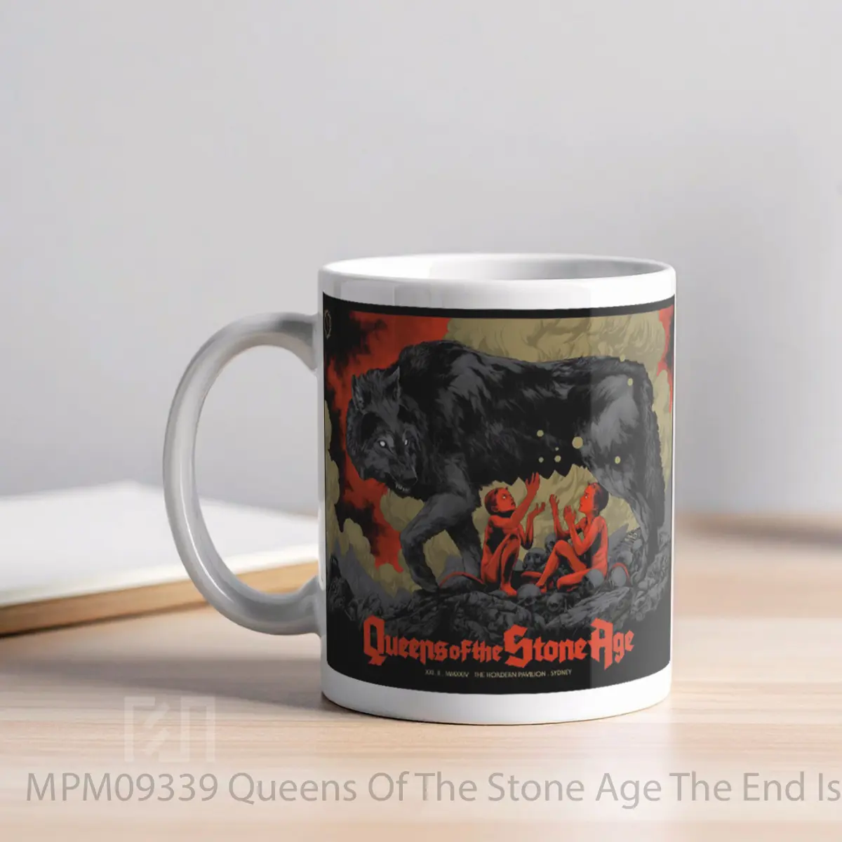 Mug Queens Of The Stone Age The End Is Nero 2024 Tour Sydney The Hordern Pavilion MPM09339 - All-side / Desain