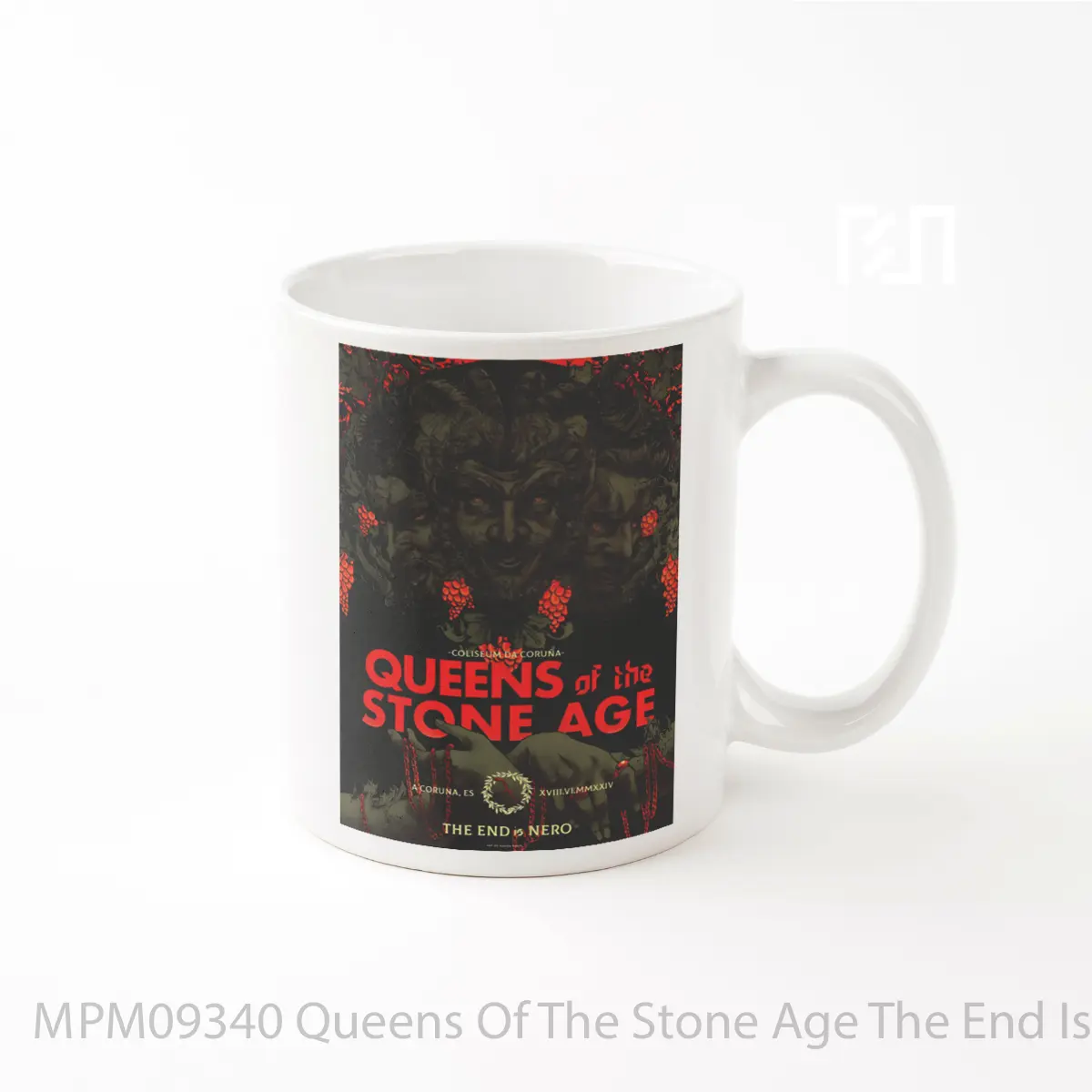 Mug Queens Of The Stone Age The End Is Nero 2024 Tour MPM09340