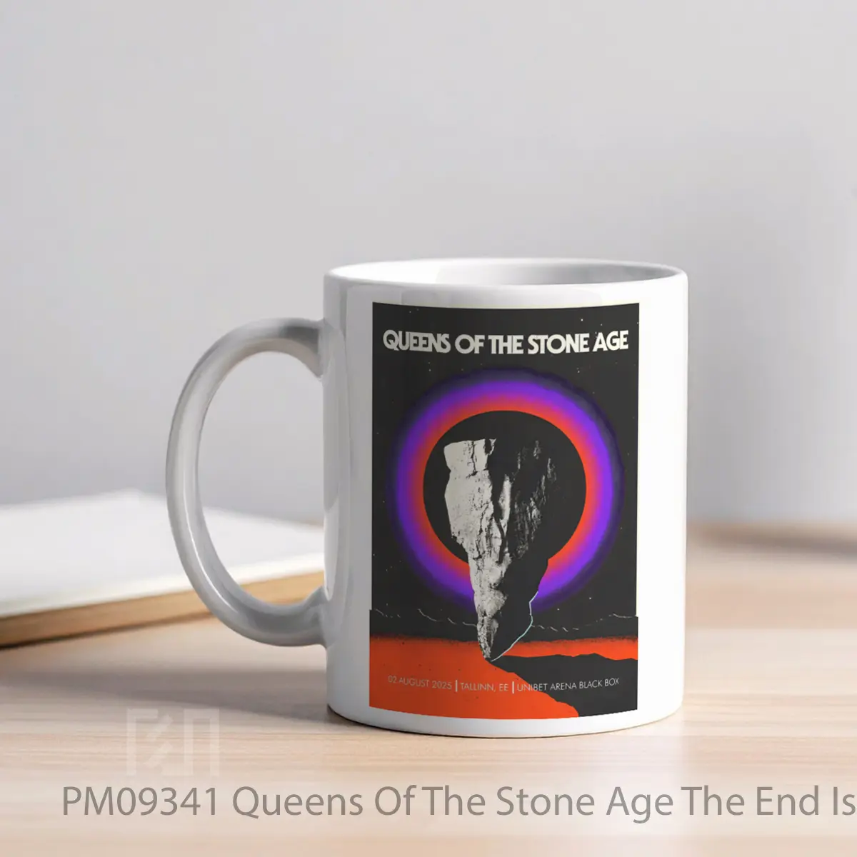 Mug Queens Of The Stone Age The End Is Nero 2025 Tour 1 MPM09341 - All-side / Desain