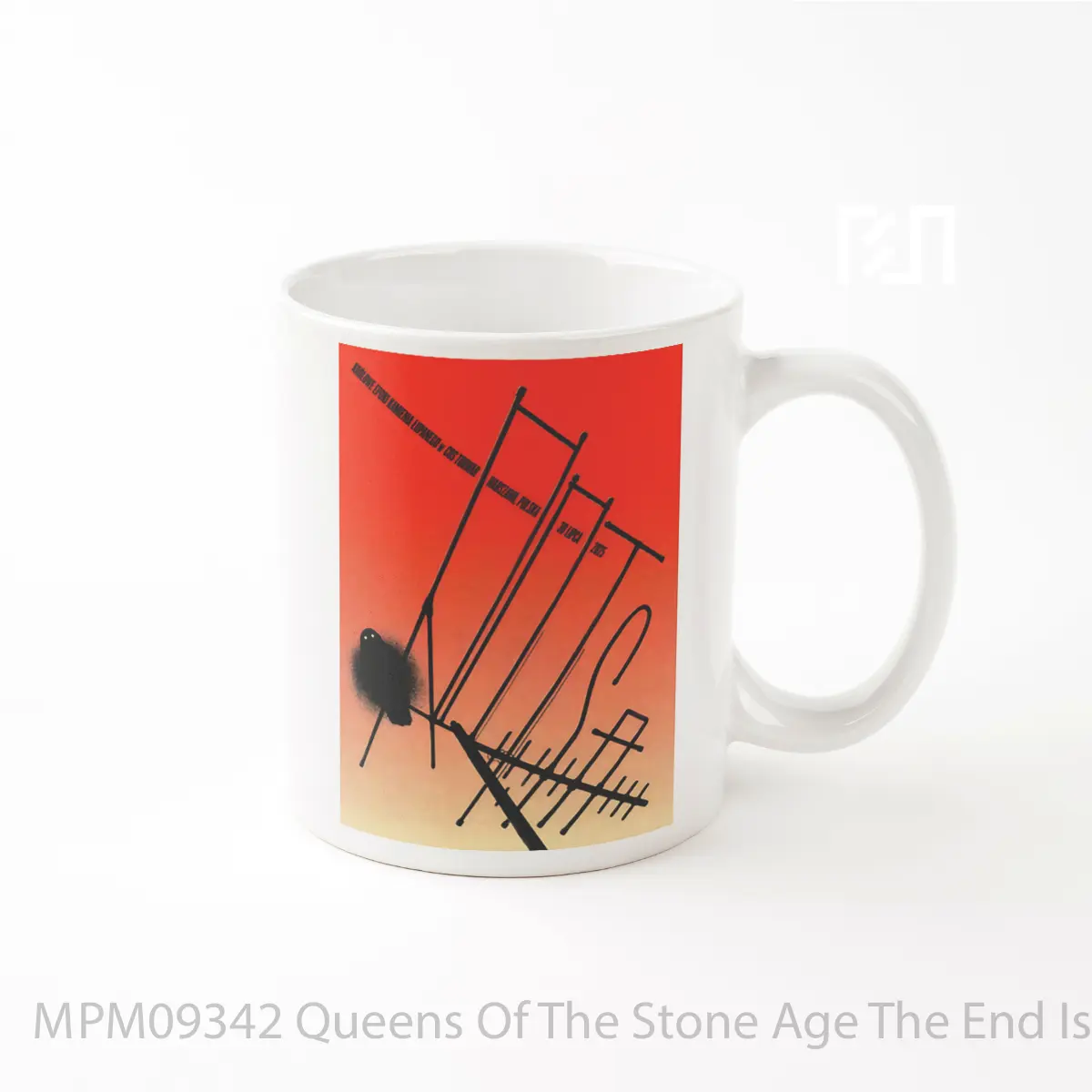 Mug Queens Of The Stone Age The End Is Nero 2025 Tour 2 MPM09342
