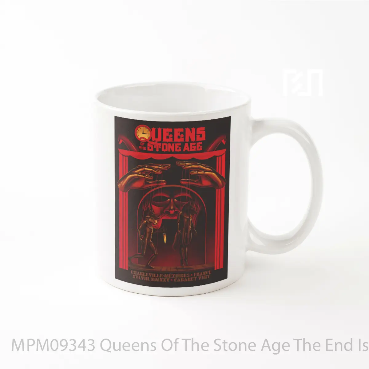 Mug Queens Of The Stone Age The End Is Nero 2025 Tour 3 MPM09343