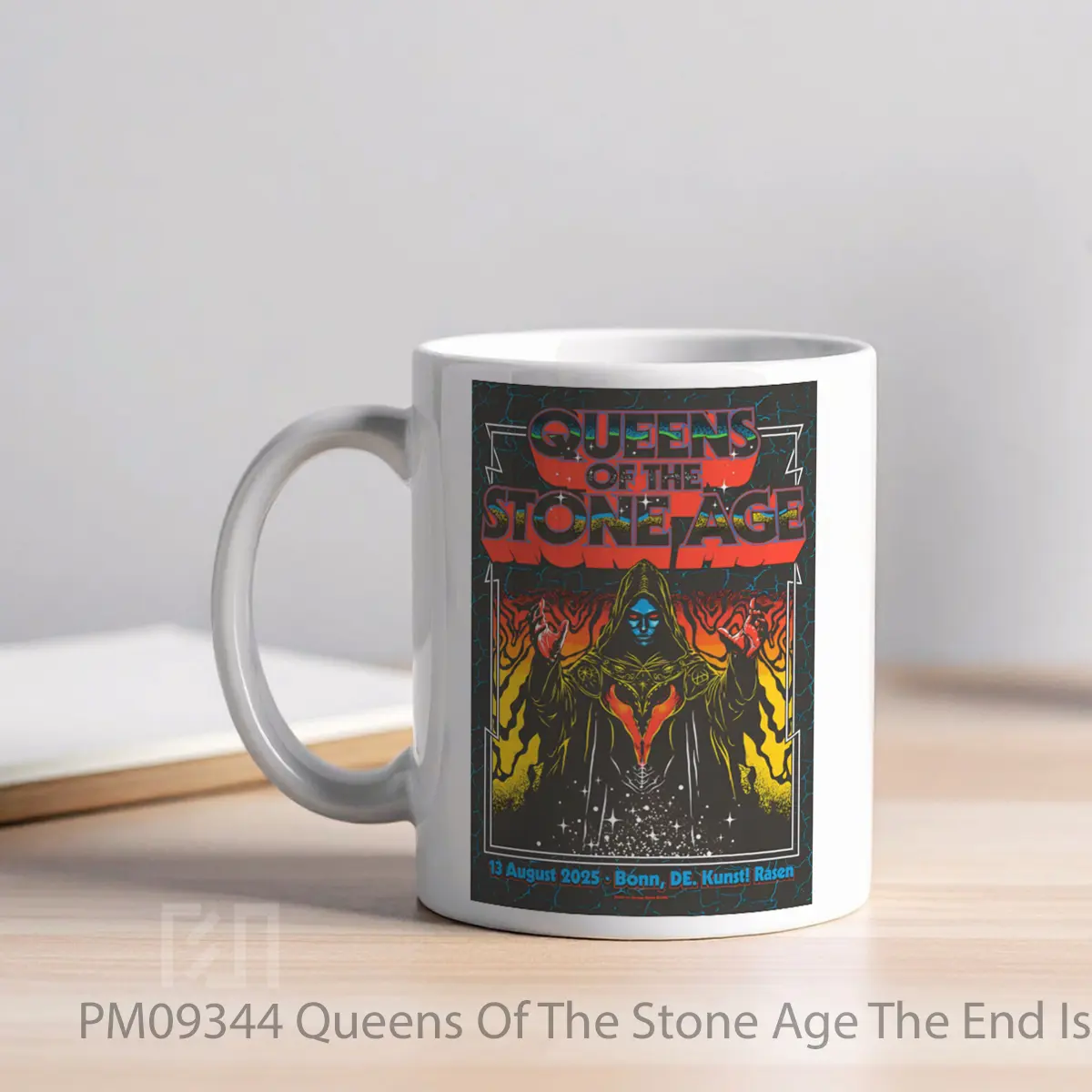 Mug Queens Of The Stone Age The End Is Nero 2025 Tour 4 MPM09344 - All-side / Desain
