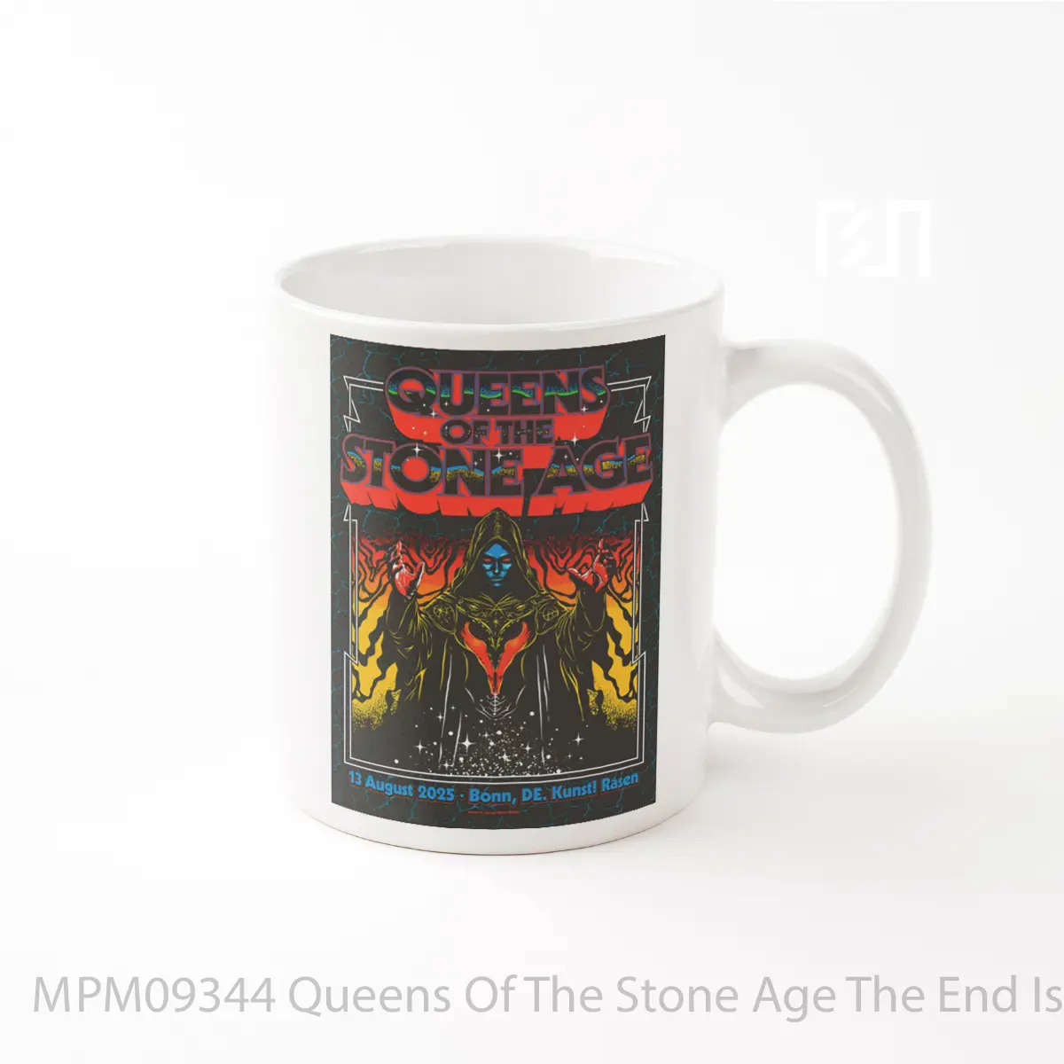 Mug Queens Of The Stone Age The End Is Nero 2025 Tour 4 MPM09344