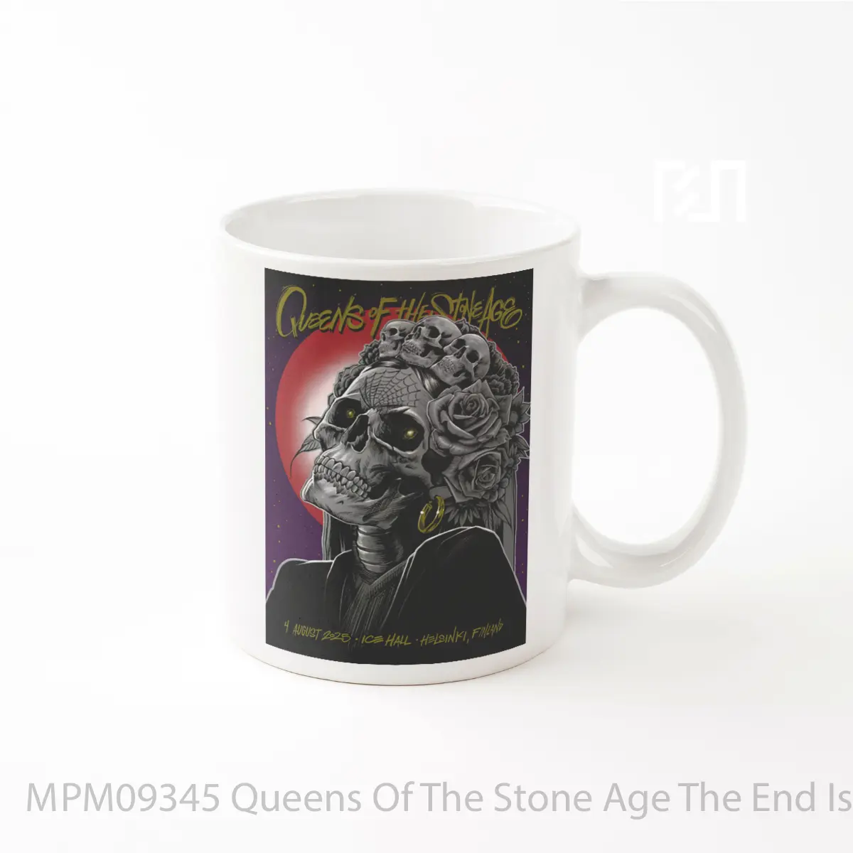 Mug Queens Of The Stone Age The End Is Nero 2025 Tour 5 MPM09345
