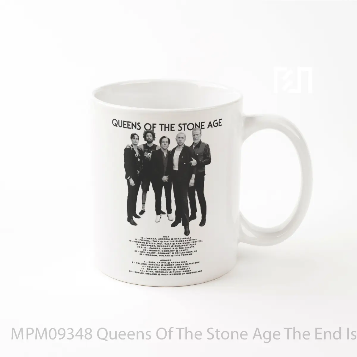 Mug Queens Of The Stone Age The End Is Nero European Tour 2025 MPM09348